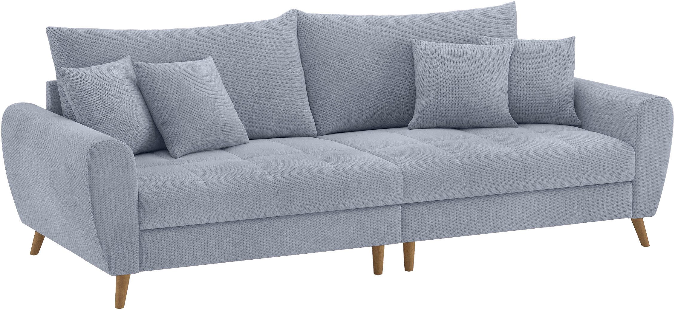 Mr. Couch Megabank Blackburn II Met koudschuimvering tot 140 kg belastbaar blauw, xxl banken