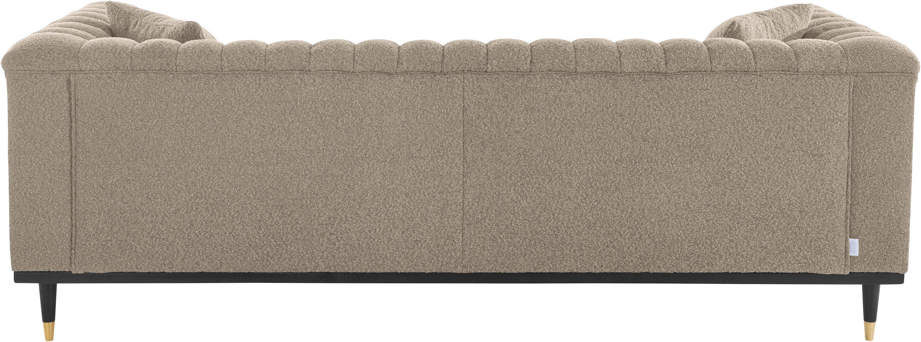 Guido Maria Kretschmer Home&Living 3-zitsbank Chamby New bouclé-structuurbekleding met stiksels bij de leuning