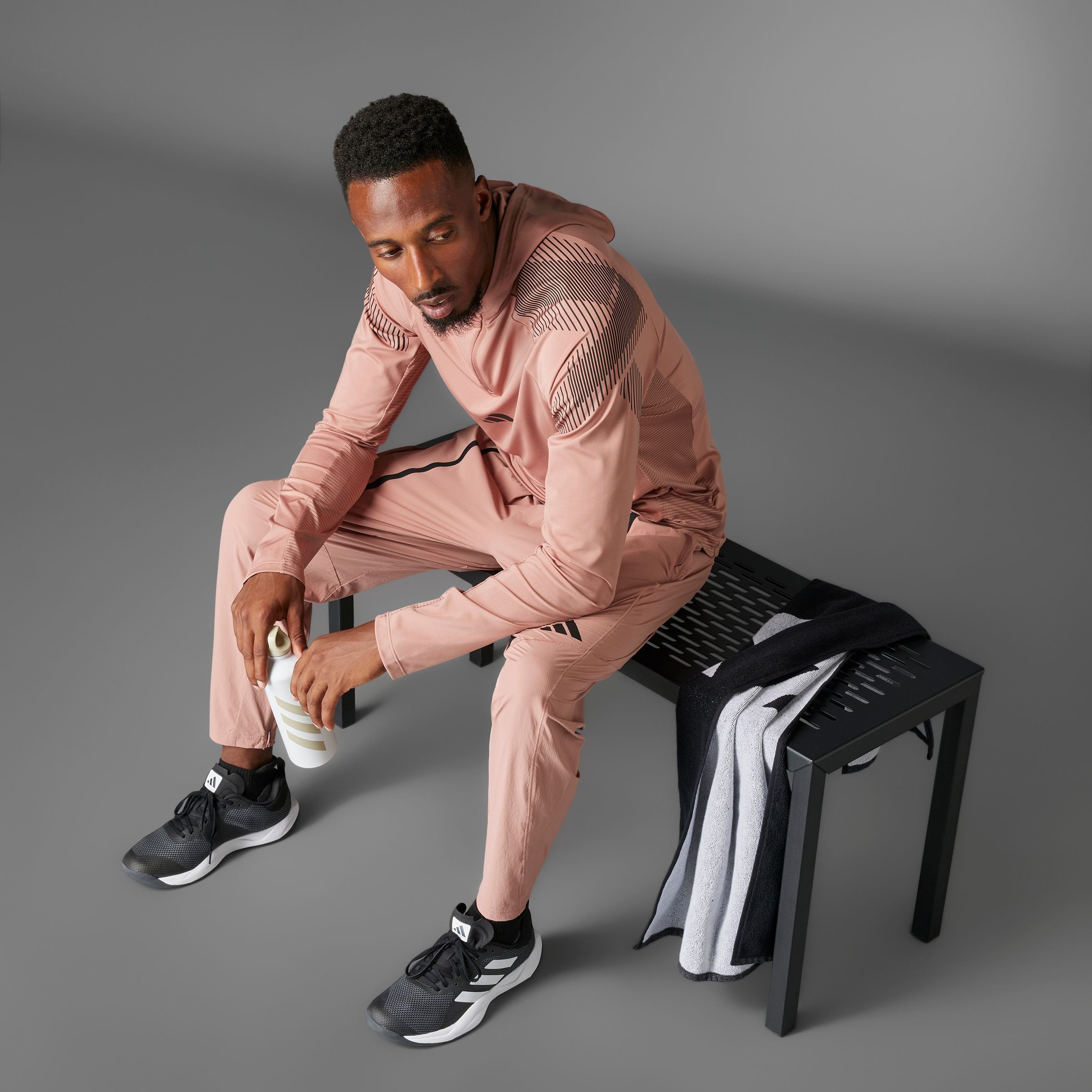 adidas Performance Capuchonsweatvest PS QUARTER ZIP (1-delig)