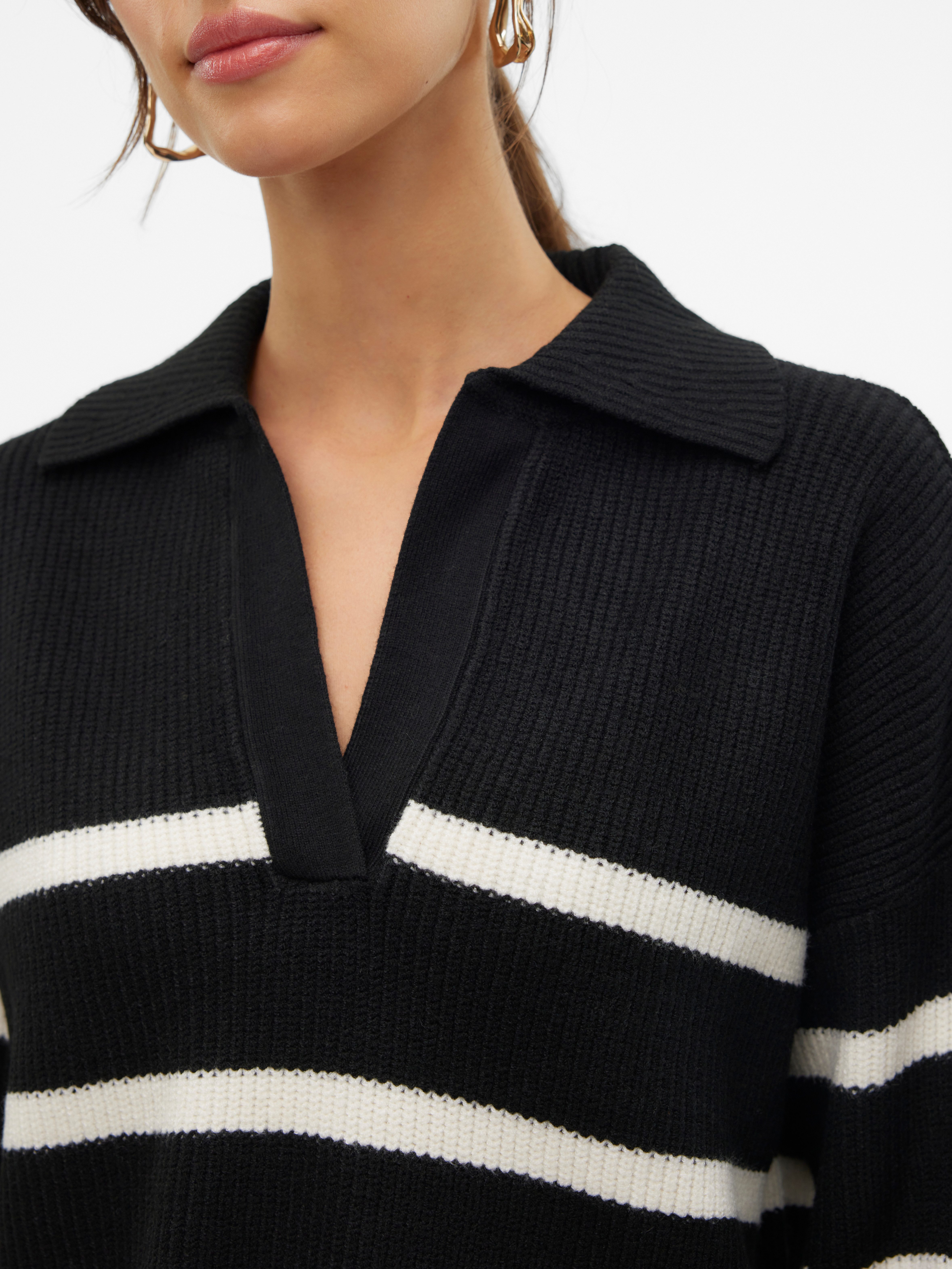 Vero Moda Trui met V-hals VMLUNA LS V-NECK LONG PULLOVER GA BOO
