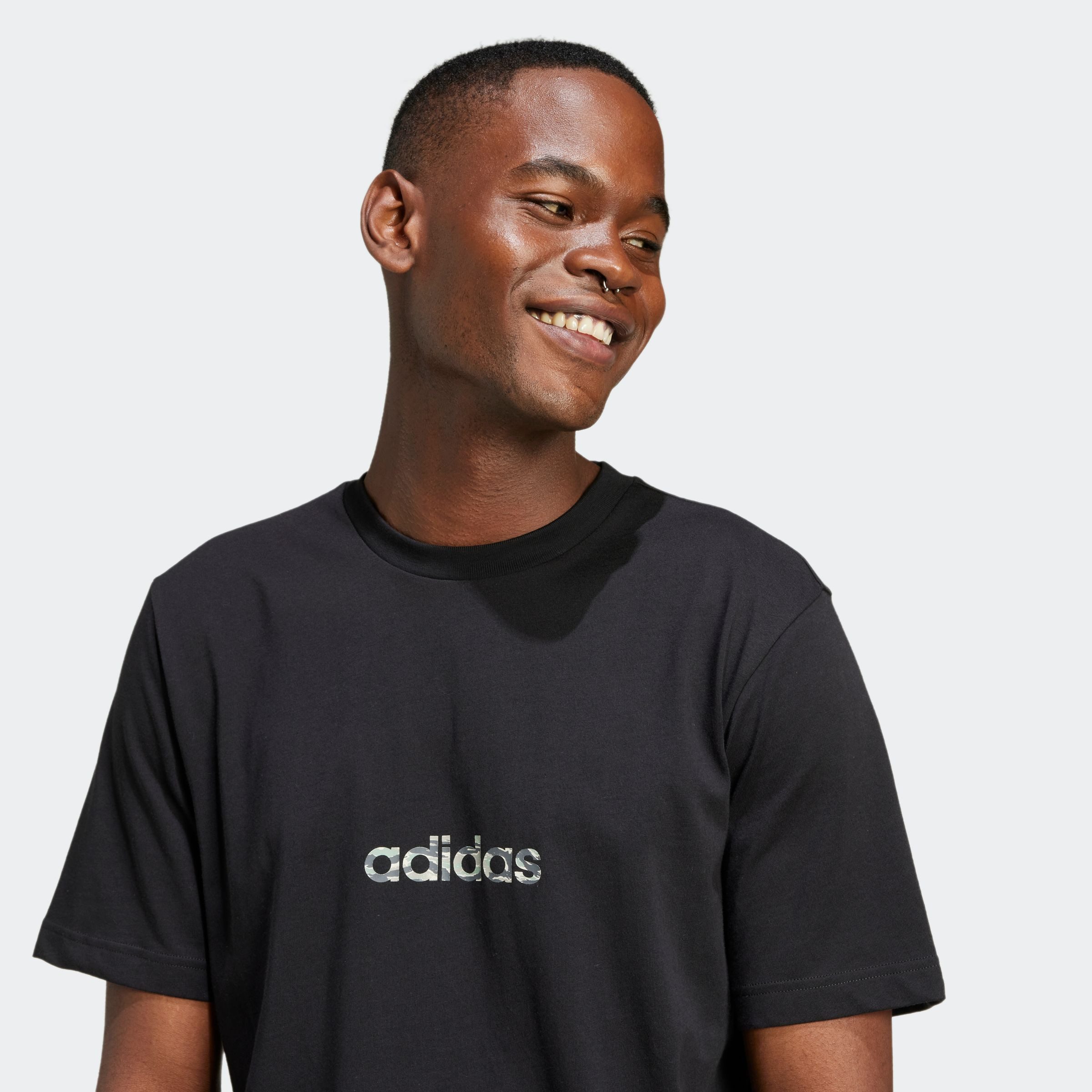adidas Sportswear T-shirt M C CAMO LIN T