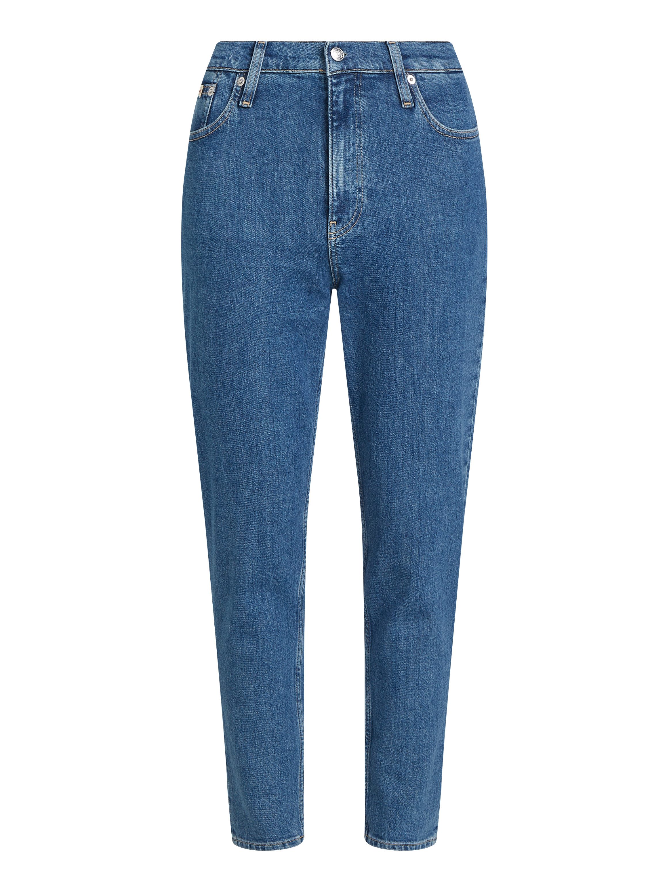 Calvin Klein Mom jeans MOM JEAN met logo-badge