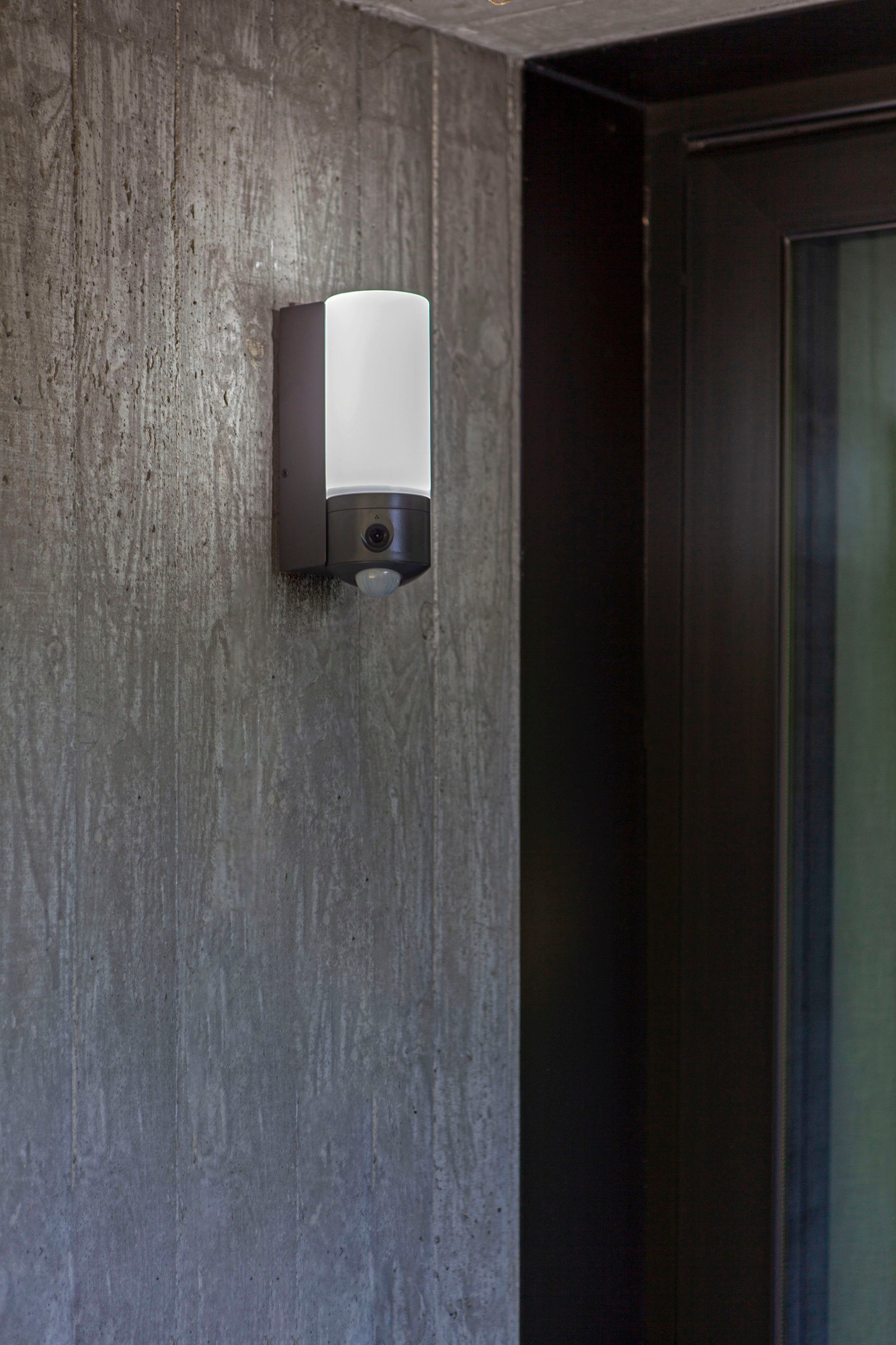 LUTEC Slimme ledlamp Pollux Smart-Home camera lamp (1 stuk)