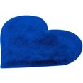 luettenhuett vloerkleed voor de kinderkamer hart heerlijk zacht blauw