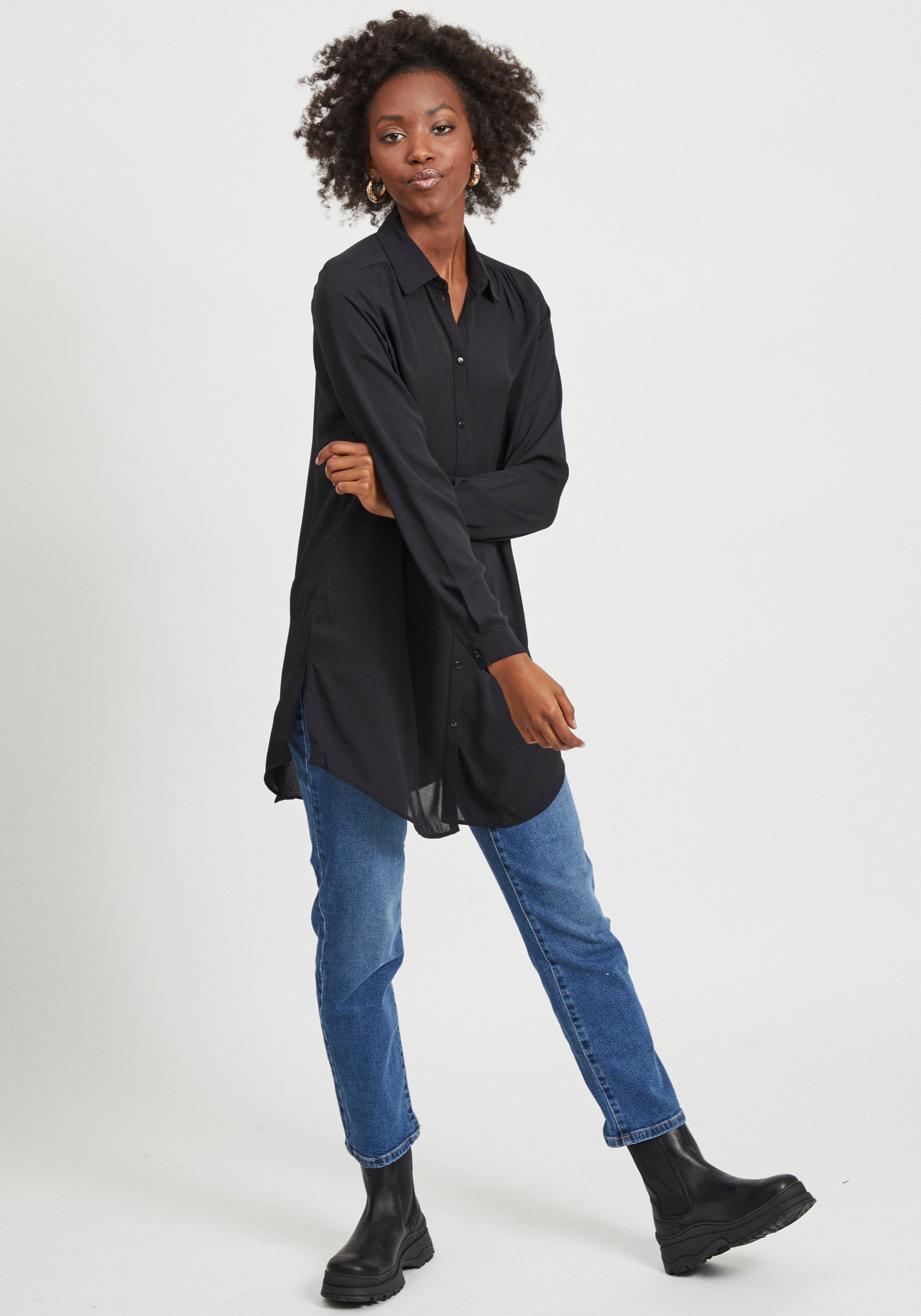 Vila Lange blouse VILUCY TUNIC in tunieklengte