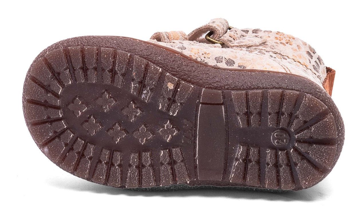Bisgaard Babyschoentjes Storm lamb Babyschoen met lamsvacht, maatsjabloon om te downloaden