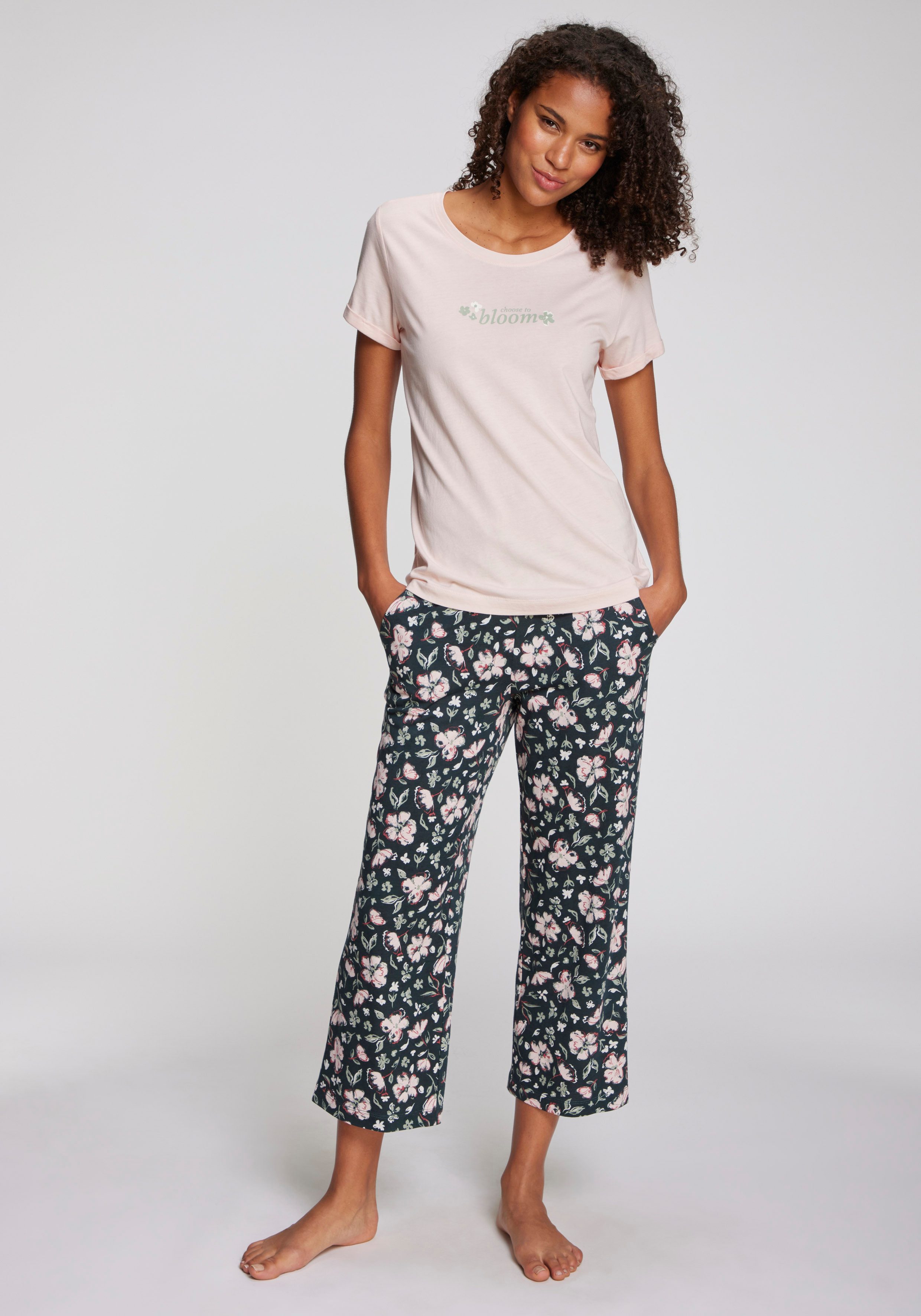 s.Oliver RED LABEL Beachwear Pyjama top Met kleine frontprint