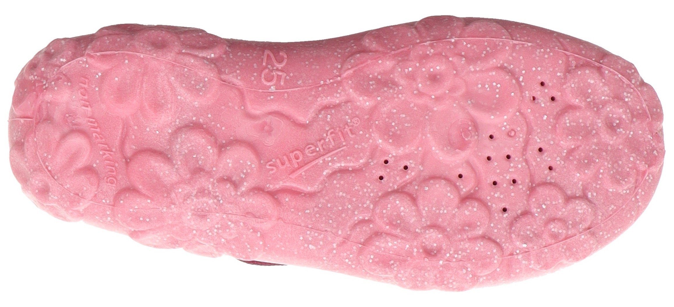 Superfit Pantoffels BONNY WMS: middel Kinderschoen met eenhoornmotief, maat sjabloon om te downloaden