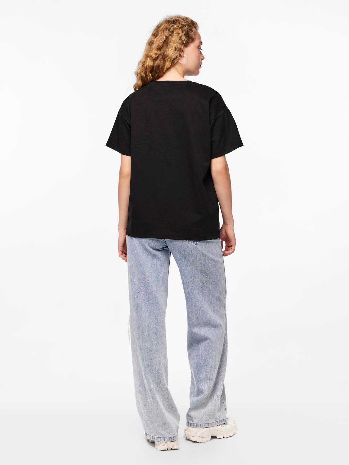 pieces Shirt met korte mouwen PCSKYLAR SS OVERSIZED TEE NOOS