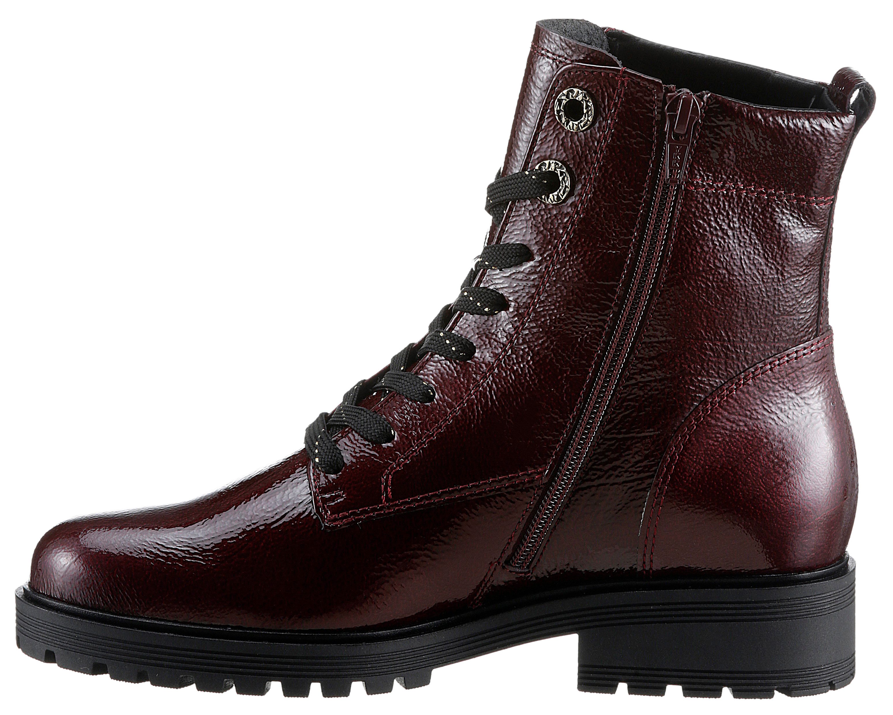 Gabor Veterschoenen Pisa blokhak, veterschoen, comfort schoen in breedte h
