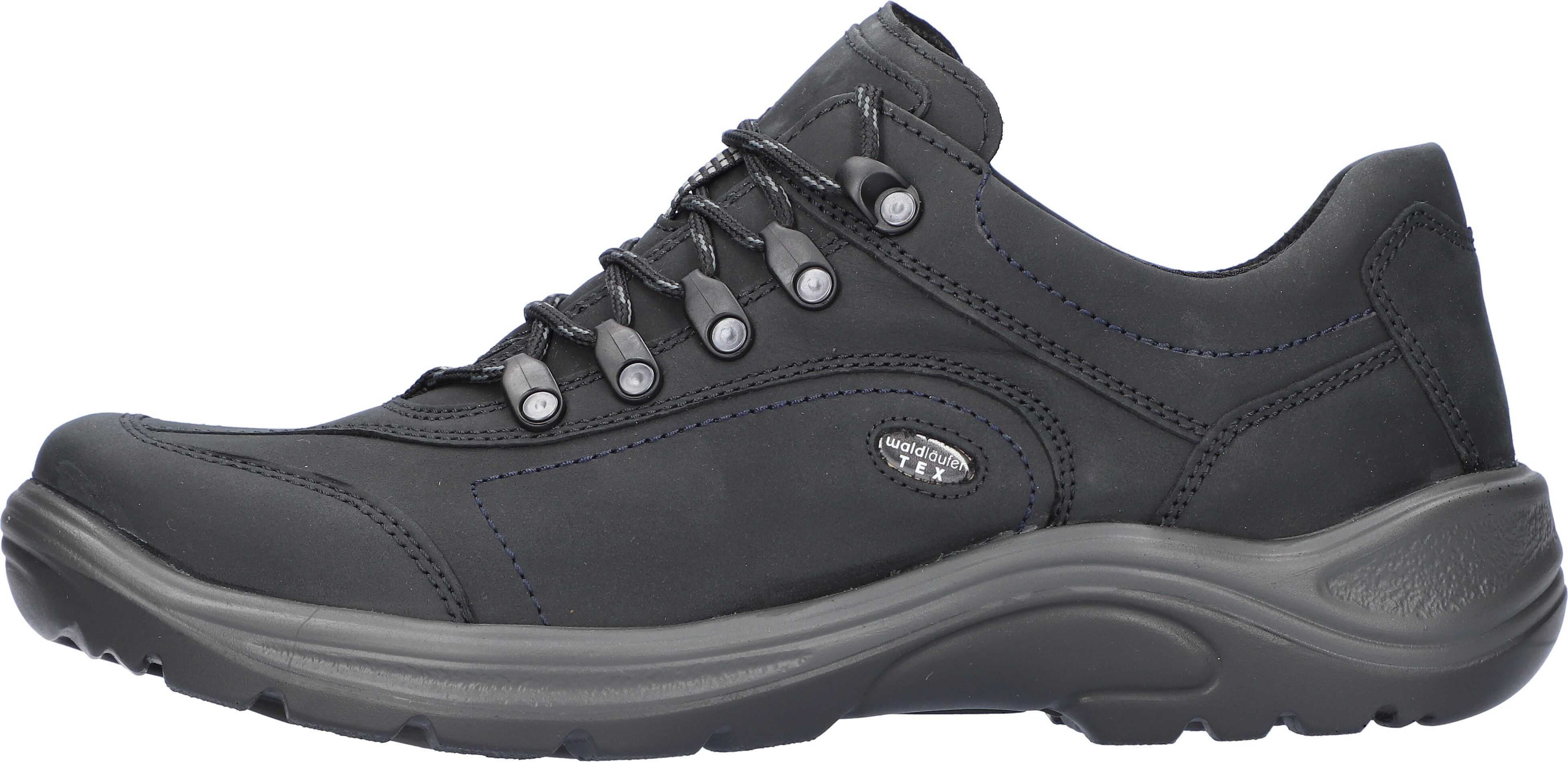 Waldläufer Sneakers HAYO , vrijetijdsschoen, lage schoen, veterschoen in comfortabele breedte g (= wijd)
