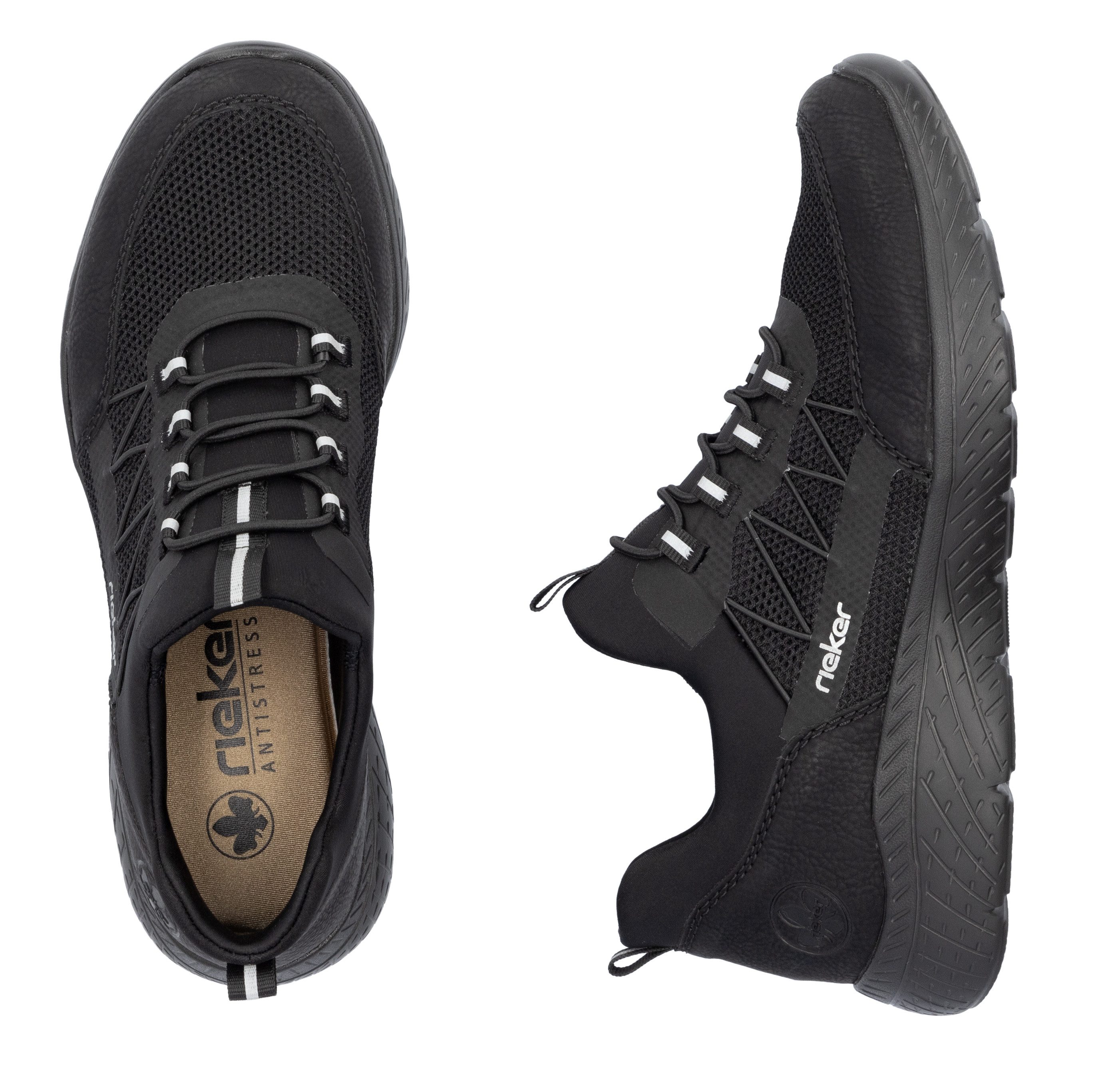 Rieker Slip-on sneakers , instapschoen, slipper, vrijetijdsschoen in vegan uitvoering