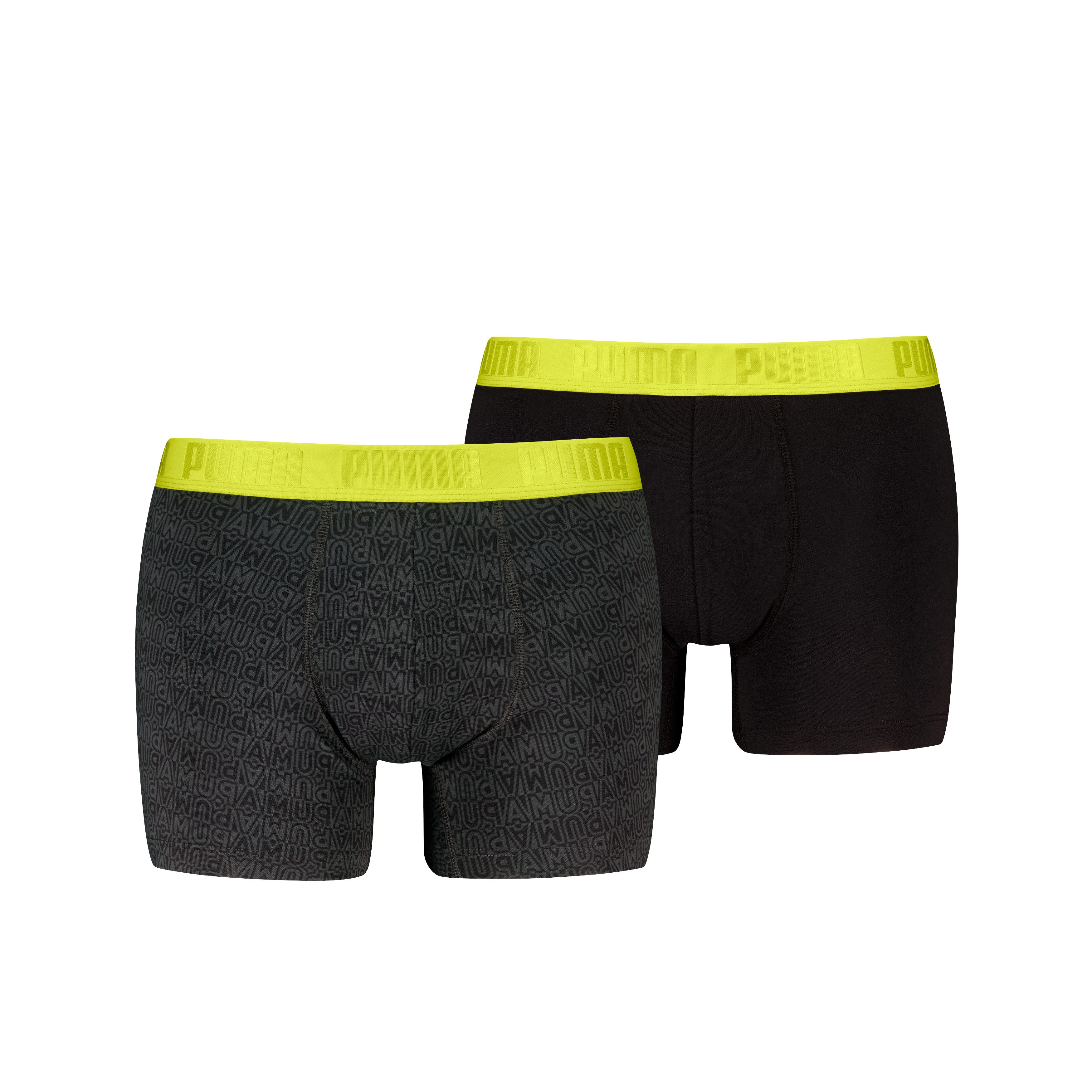 PUMA Boxershort met opvallende patronen (2-pack)