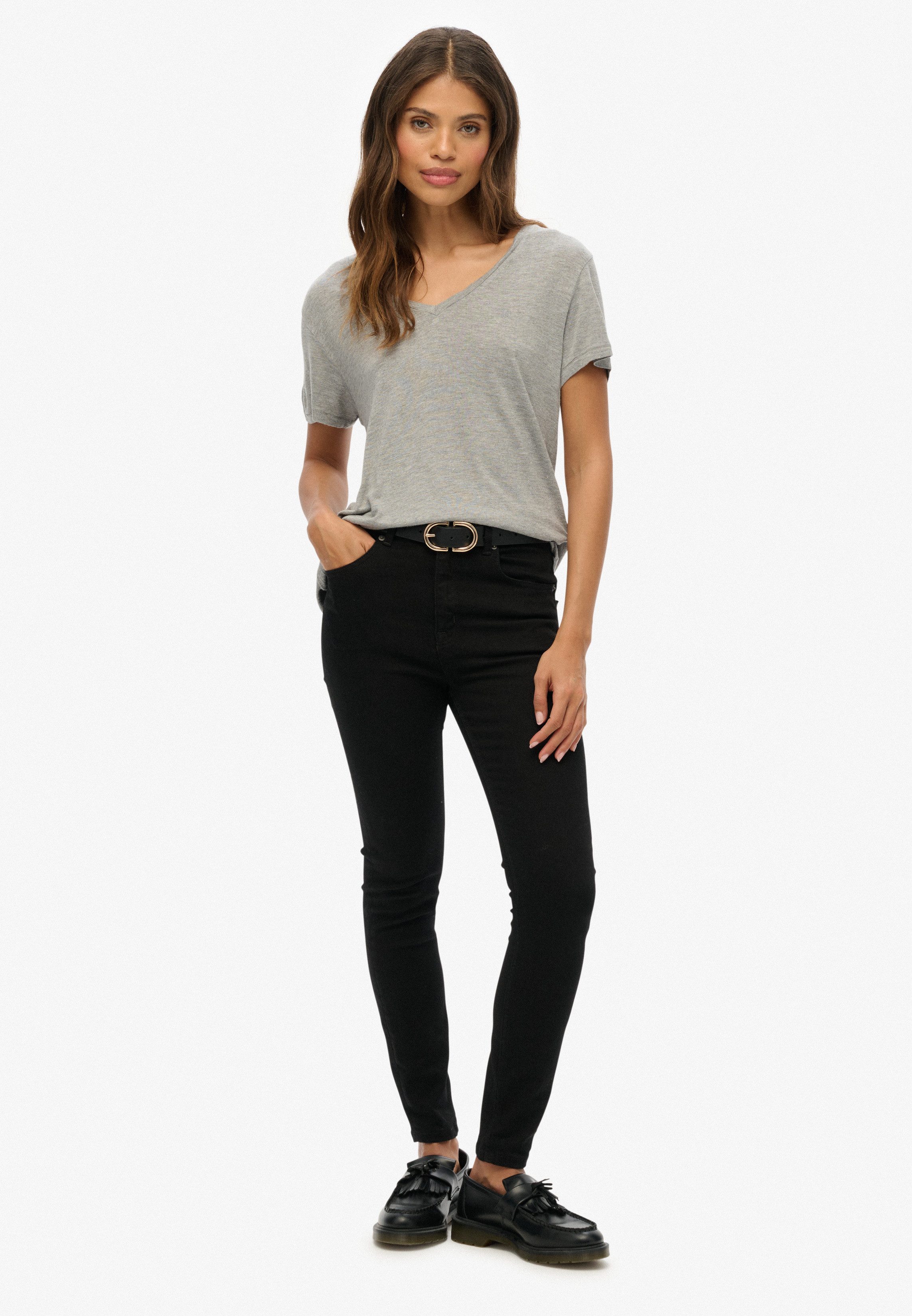 Superdry T-shirt STUDIOS SLUB EMB VEE TEE