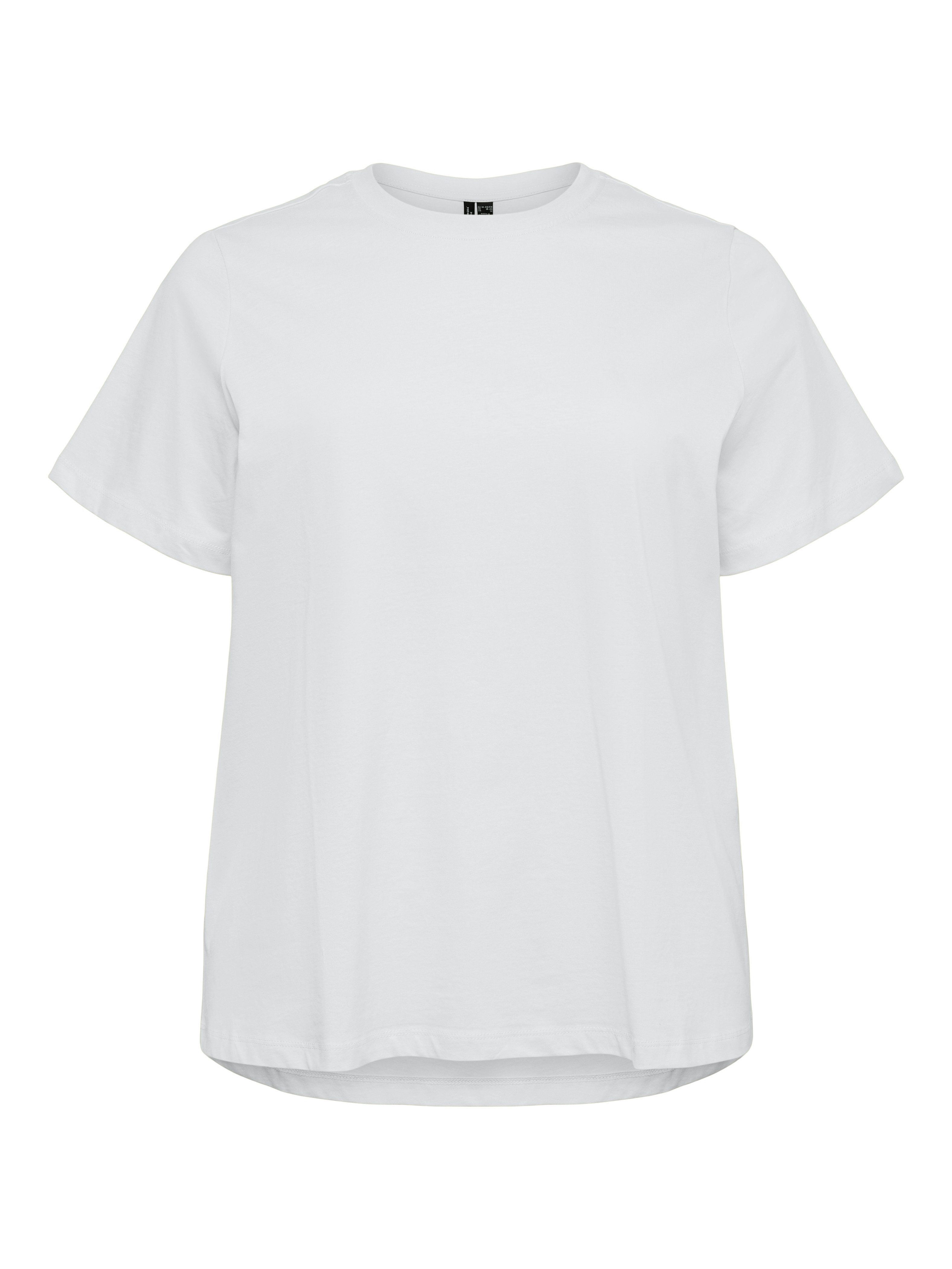 Vero Moda Curve Shirt met korte mouwen VMPAULINA SS T-SHIRT GA JRS NOOS CUR