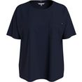 tommy hilfiger shirt met ronde hals rlx org co round-nk top ss blauw