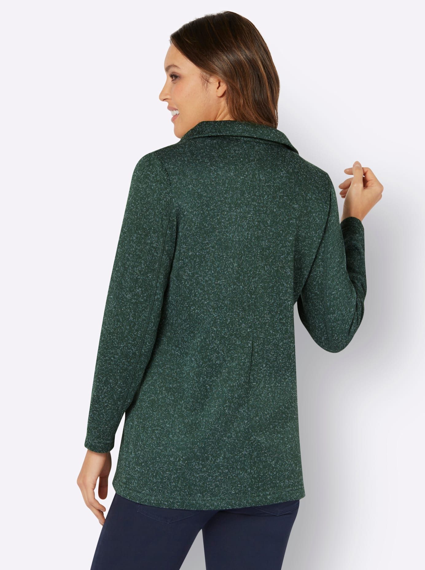 Classic Basics Gebreid fleecejack