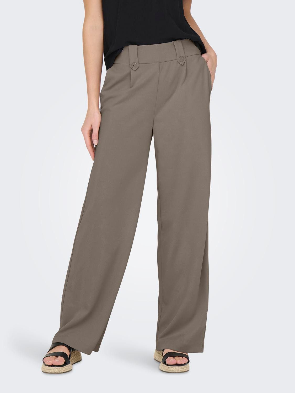 Only Pantalon ONLKLARA-EVI HW STR PANT CC TLR RP