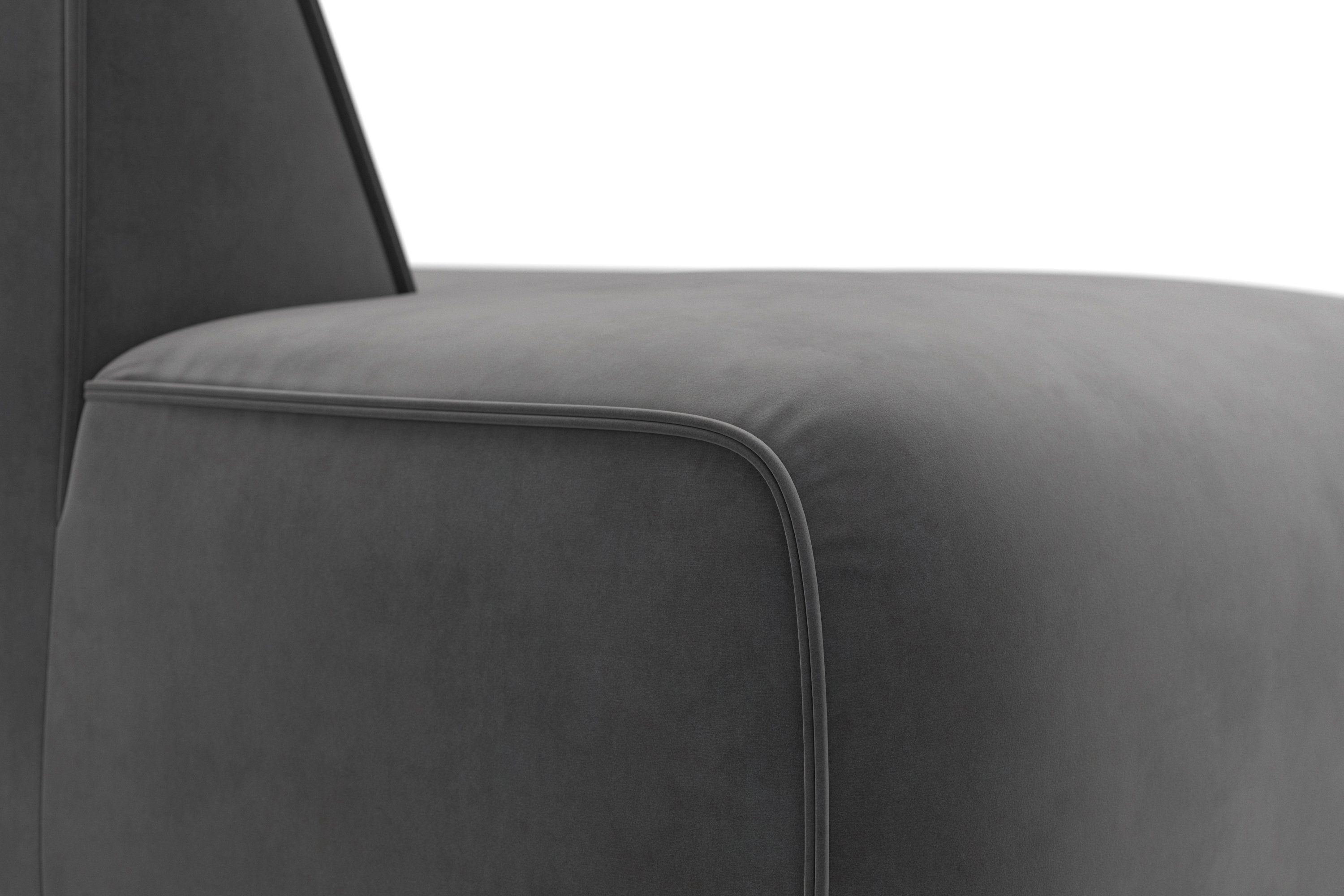 RAUM.ID Ottomane Merid chaise longue, afmetingen B/D/H: 100/162/70 cm als module of apart te gebruiken, voor individuele samenstelling