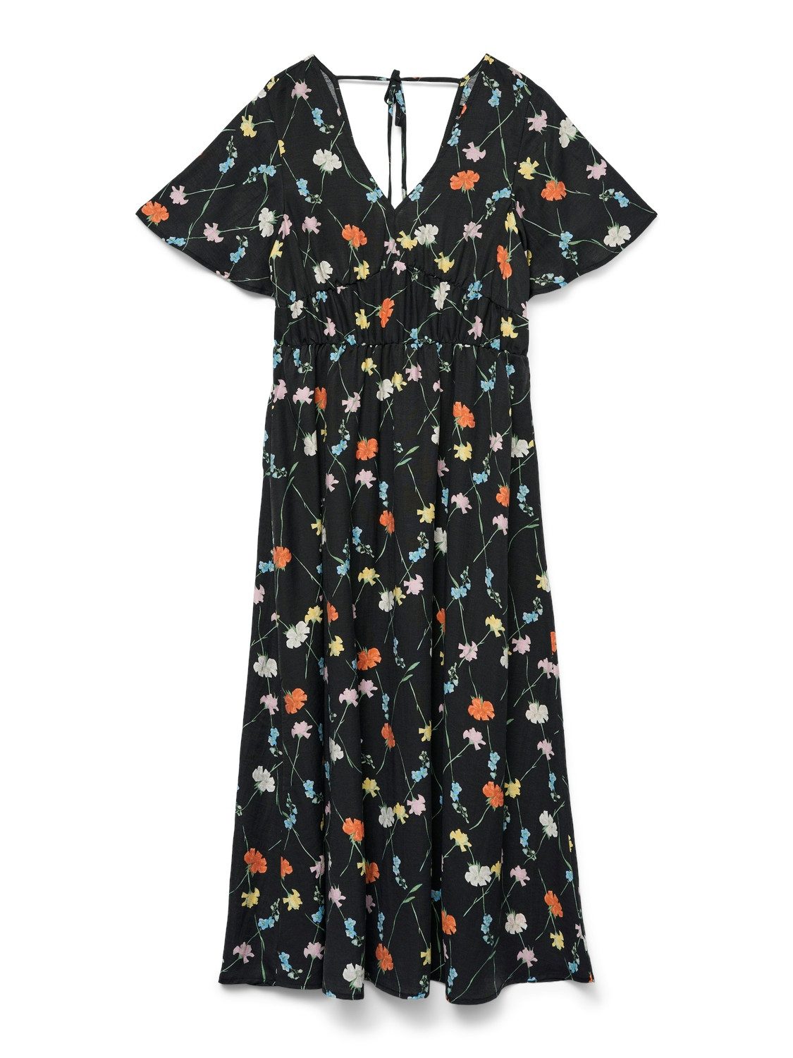 Vero Moda Zomerjurk VMFLORA OLGA SS 7/8 DRESS WVN GA