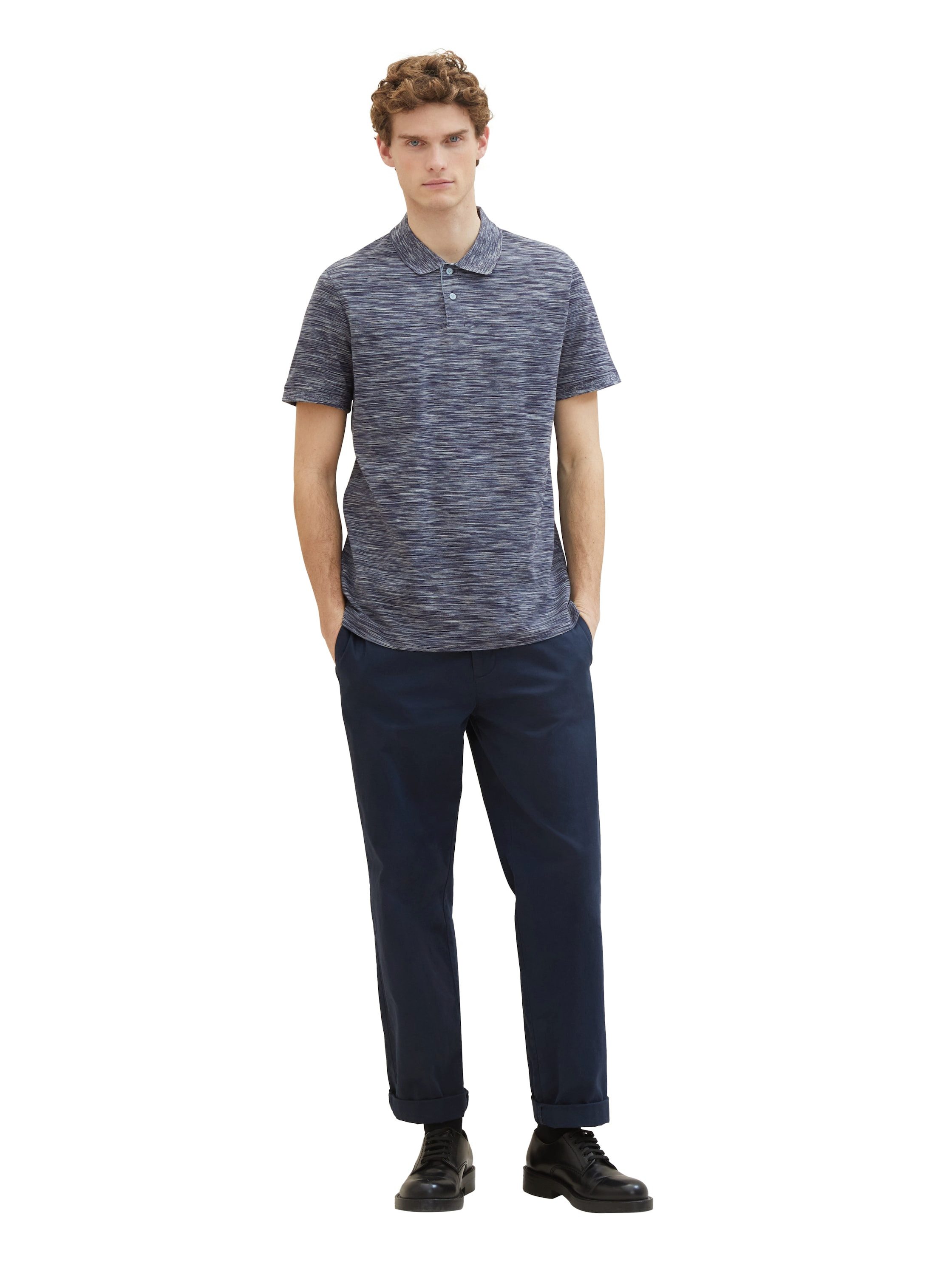 Tom Tailor Poloshirt in mêlee-look