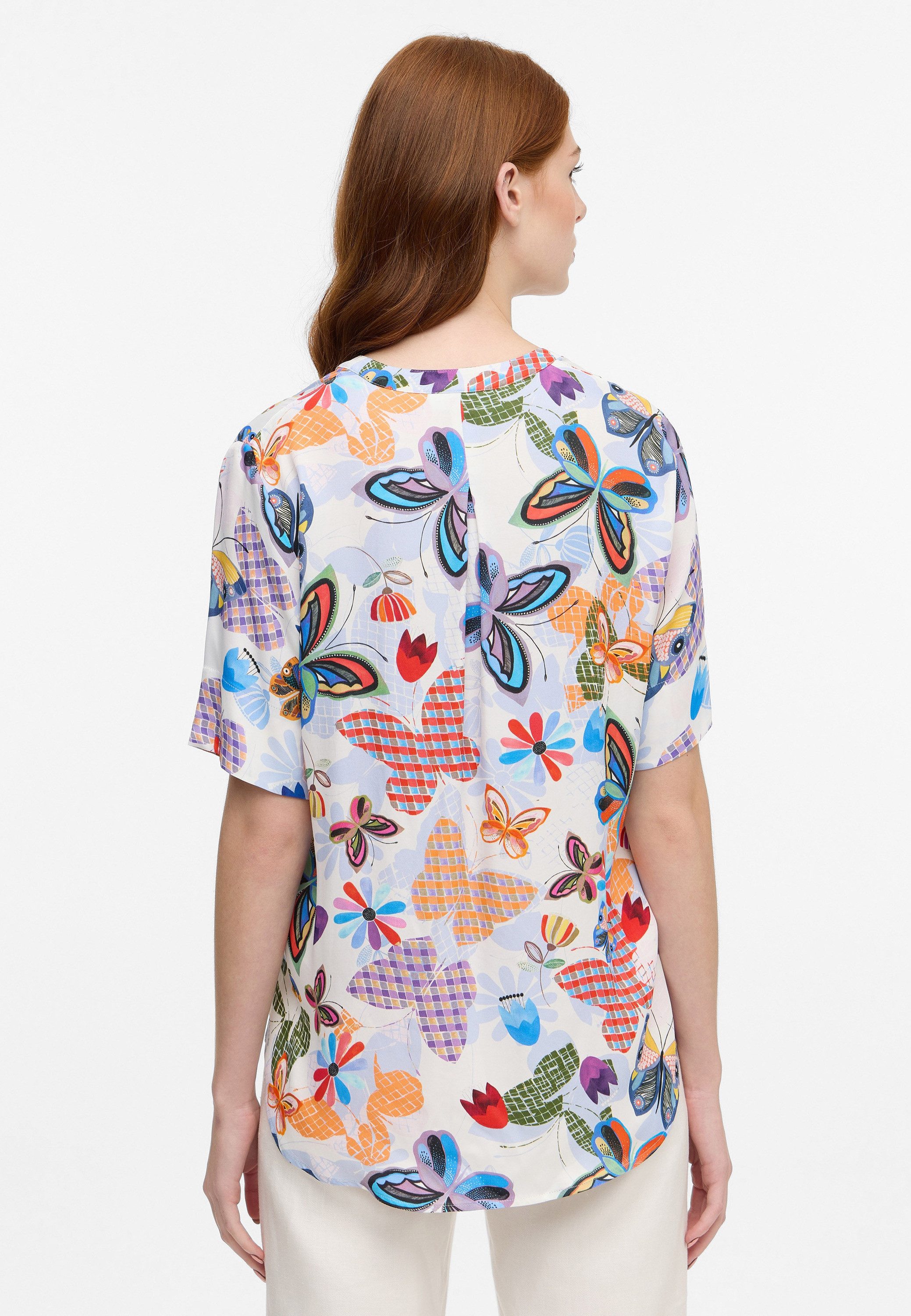 Eterna Lange blouse Loose fit