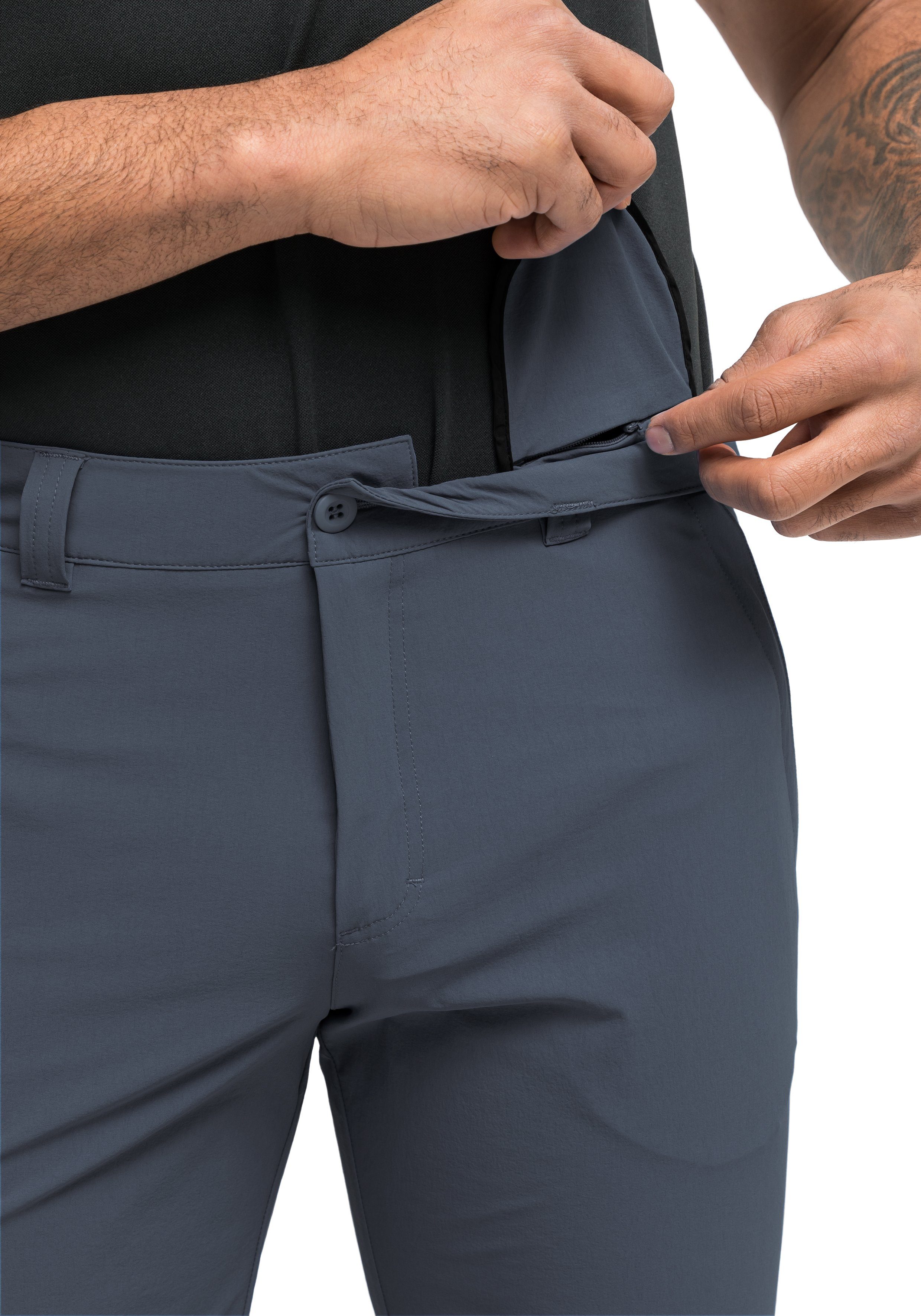 Maier Sports Functionele short Huang Heren shorts, korte outdoor-broek, bermuda met 4 zakken, regular fit