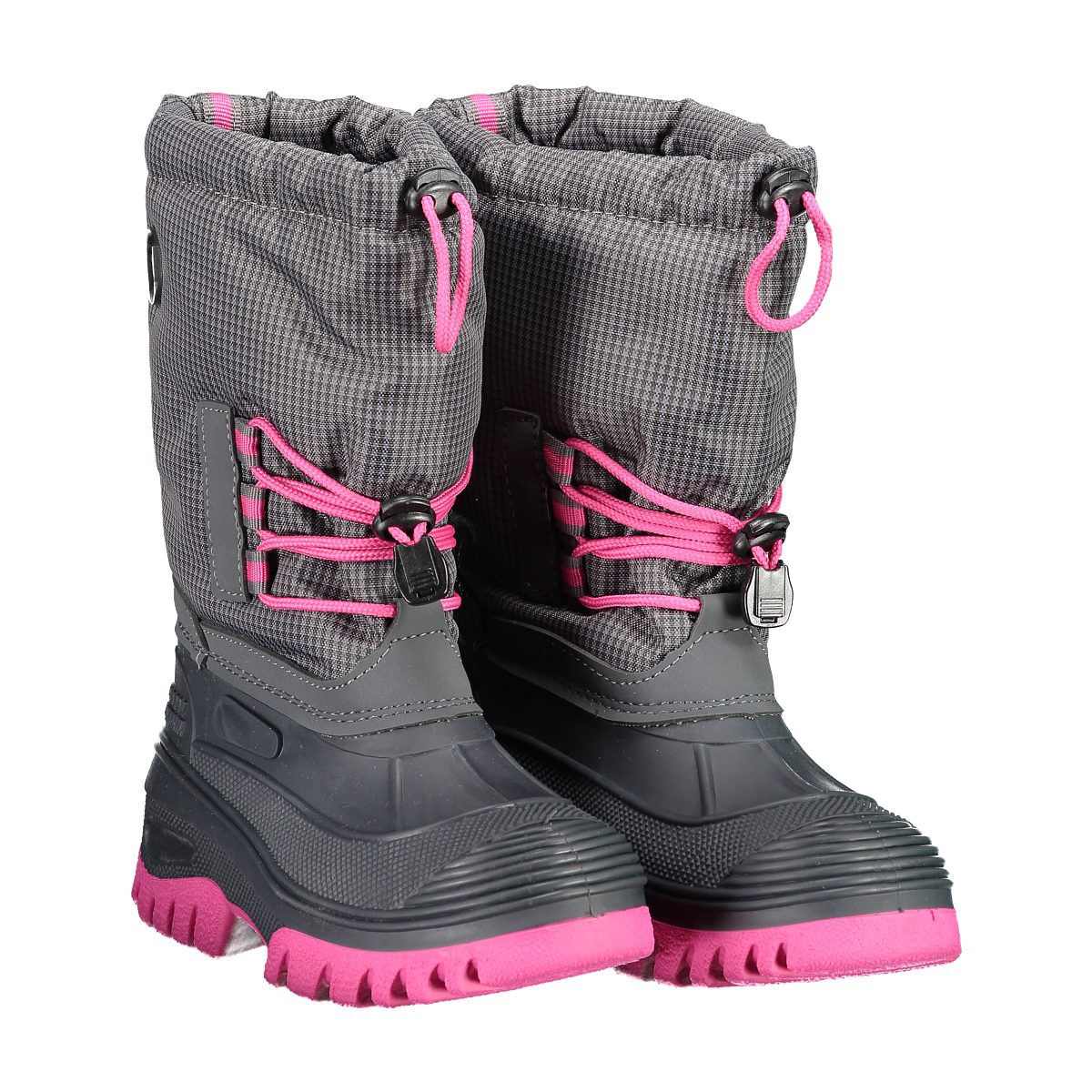 CMP Ahto Snowboot Junior Lichtgrijs-Middenroze