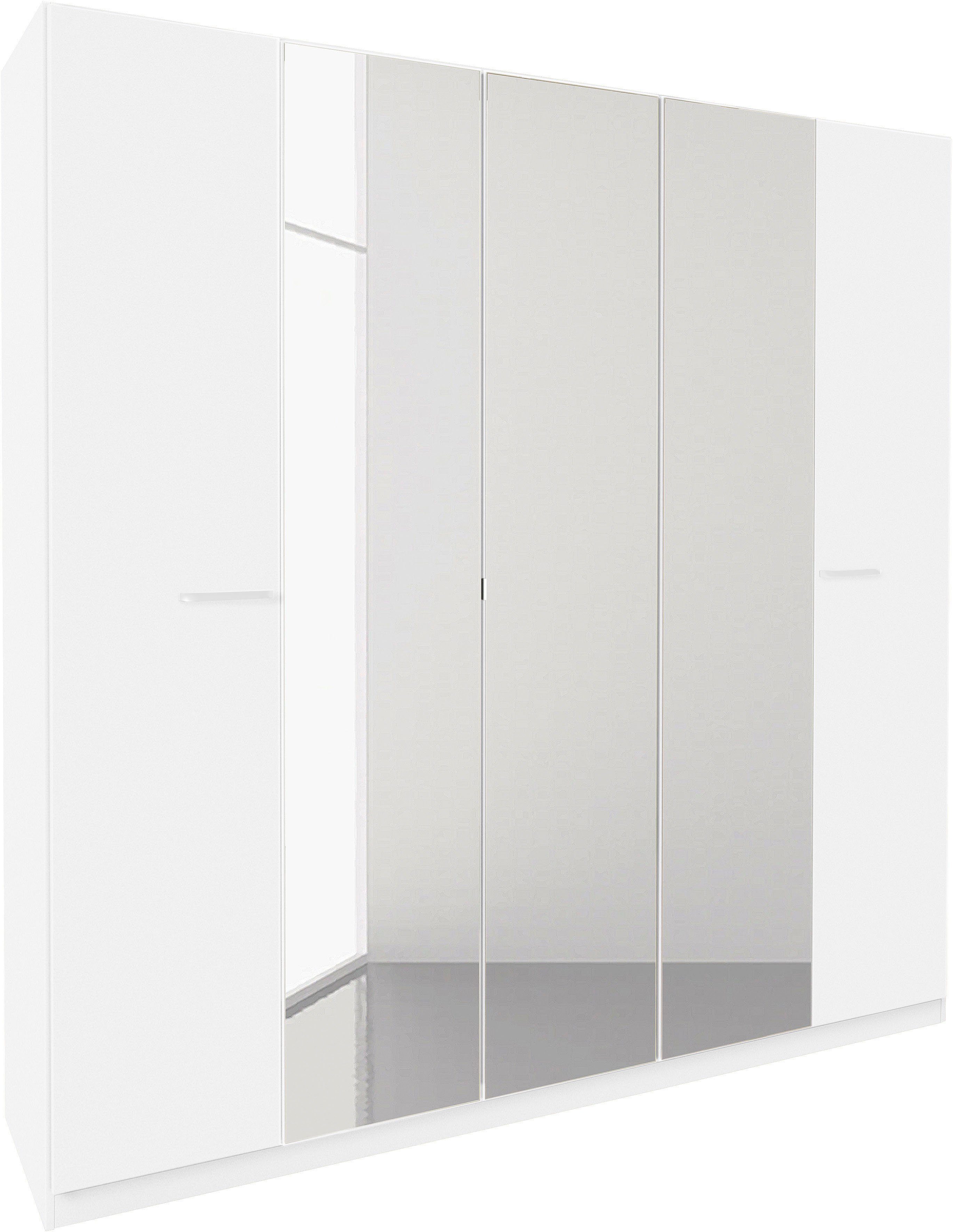rauch Draaideurkast Kledingkast kast garderobe TOPSELLER OTELI incl. binnenindeling met 3 binnenlades extra planken optioneel met spiegel made in germany