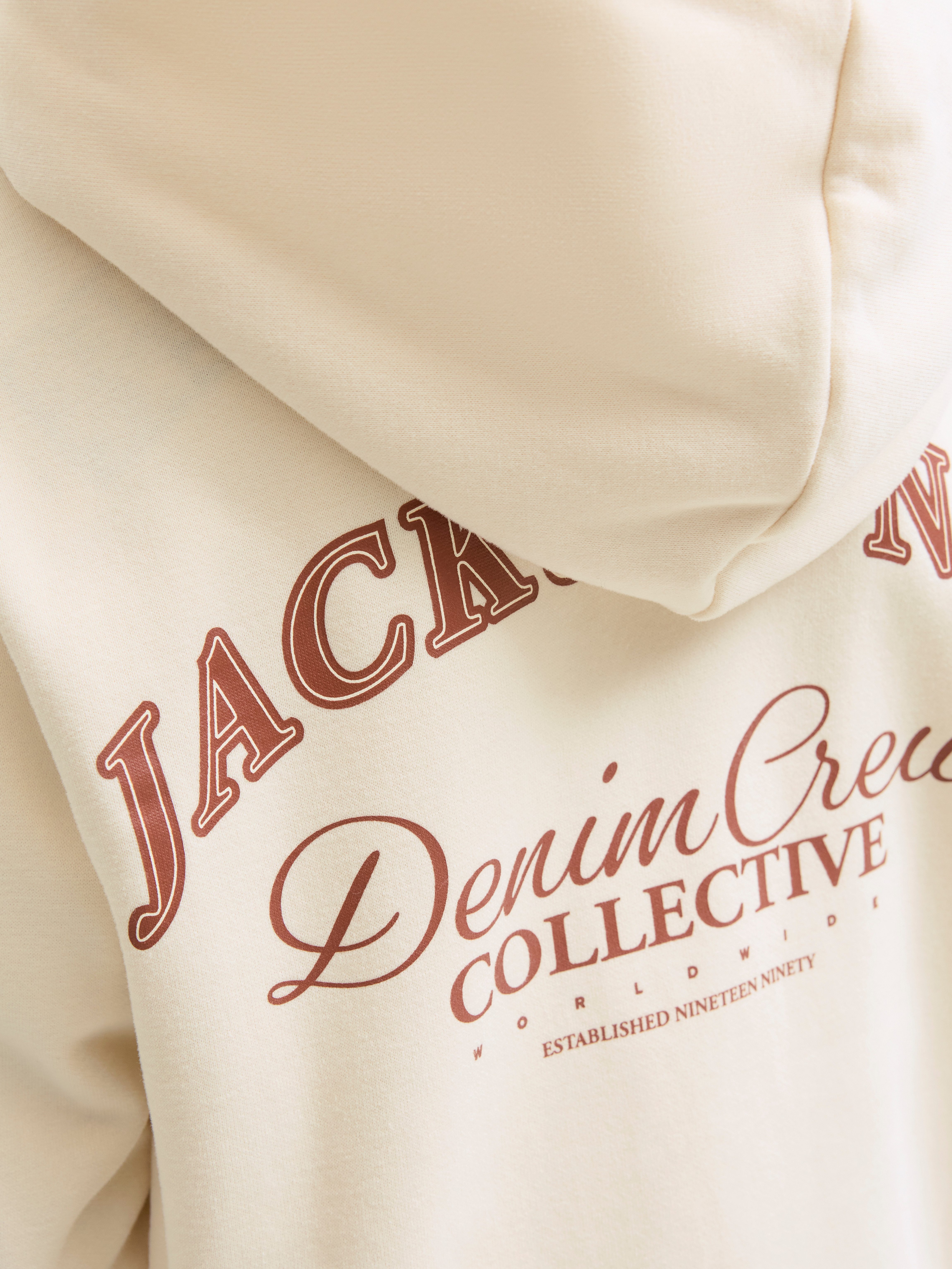 Jack & Jones Junior Hoodie JJEBRANDES BACKP RELAXED SWEAT H SN JNR