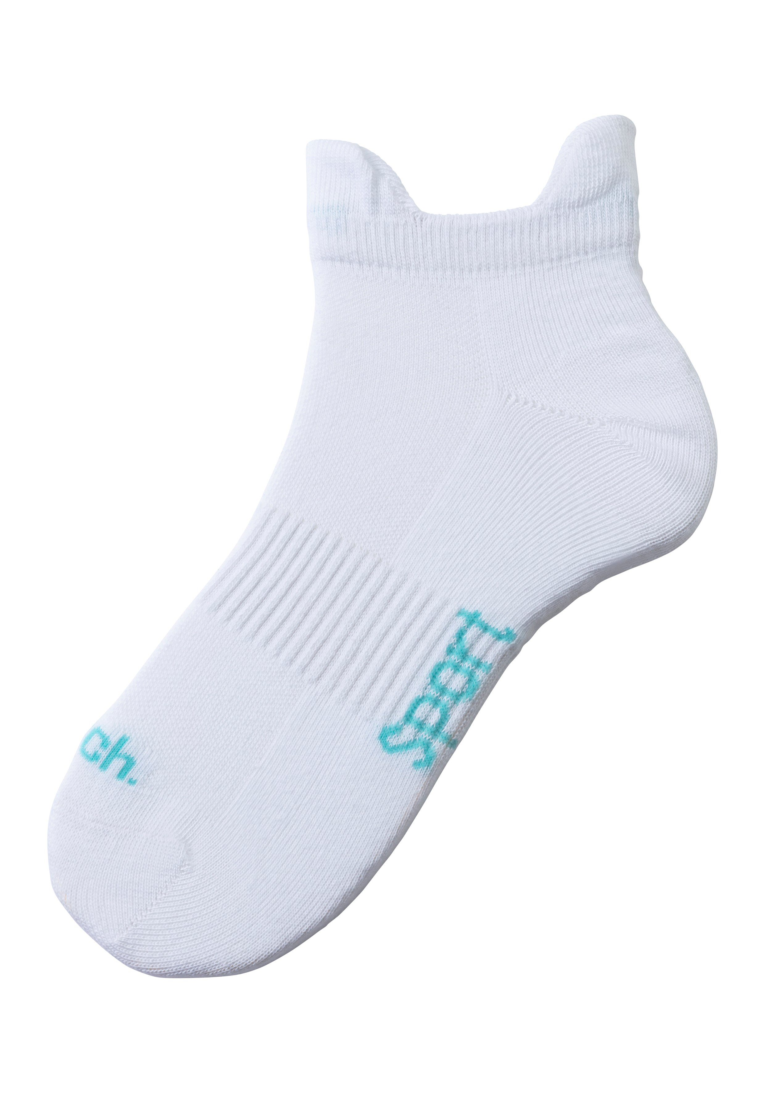 Bench. Sneakersokken met fijne mesh constructie en middenvoetrubber (set, 6 paar)