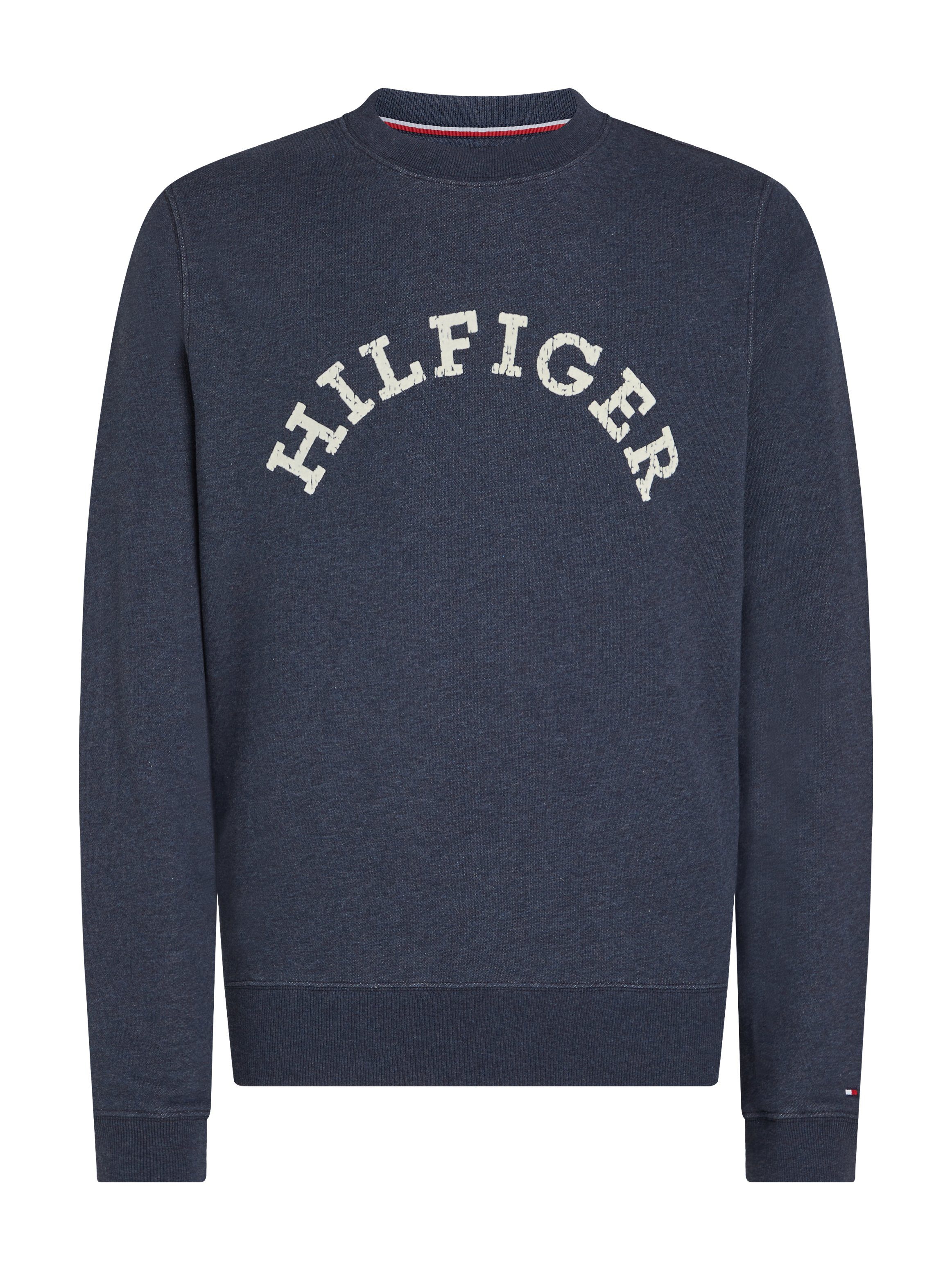 Tommy Hilfiger Sweatshirt HILFIGER ARCHED HTR SWEATSHIRT