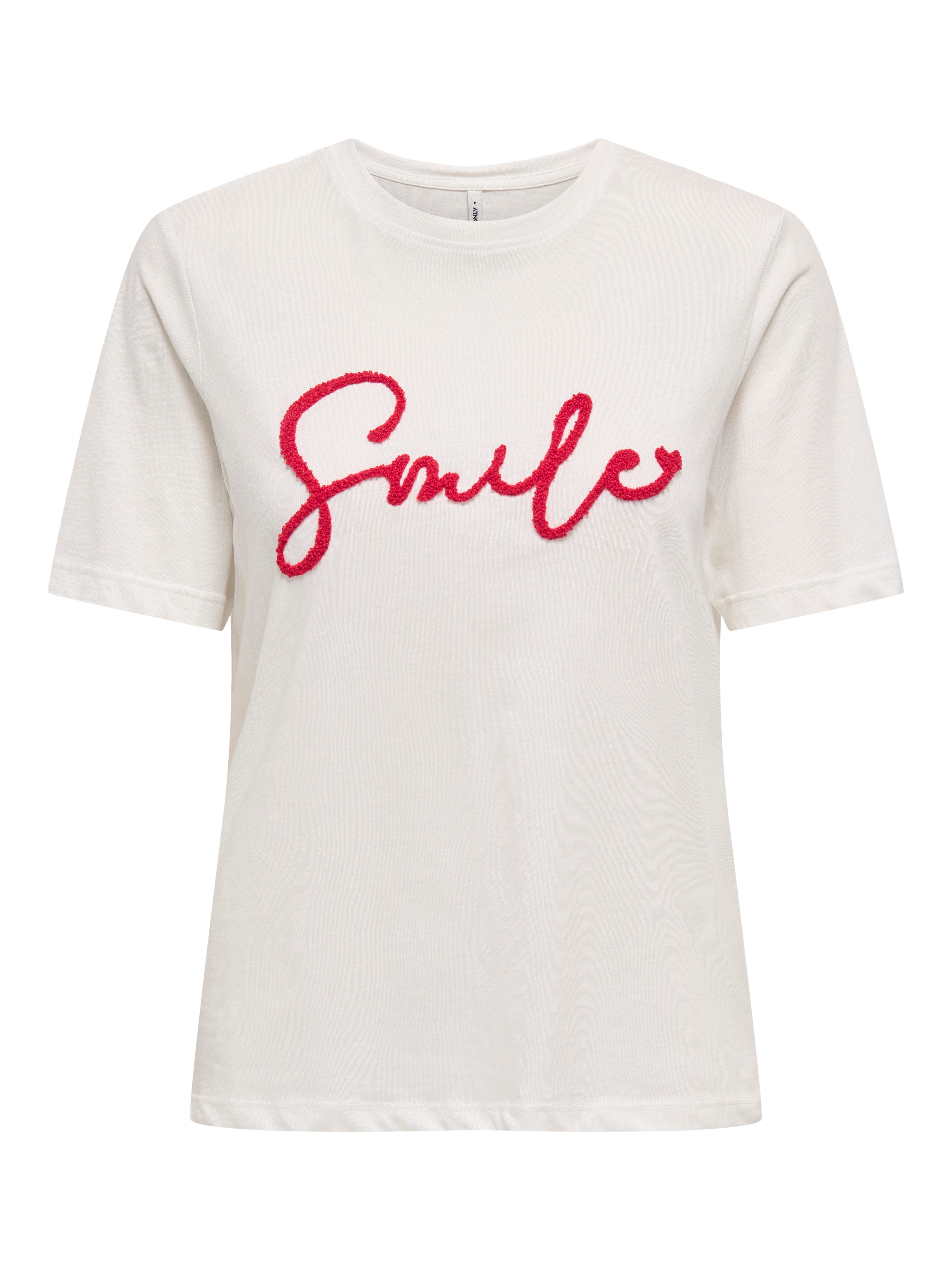 Only T-shirt ONLKIKO LIFE S/S O-NECK TERRY TOP CS JRS