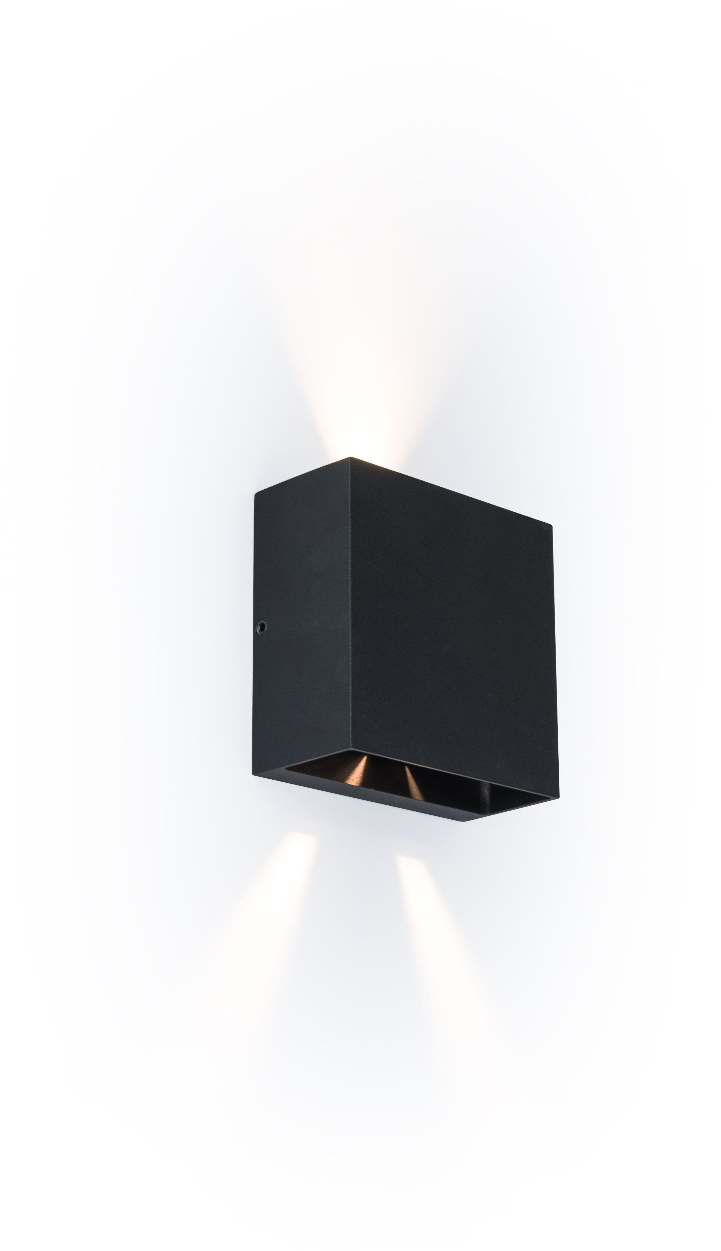 LUTEC Ledwandlamp voor buiten Gemini (1 stuk)
