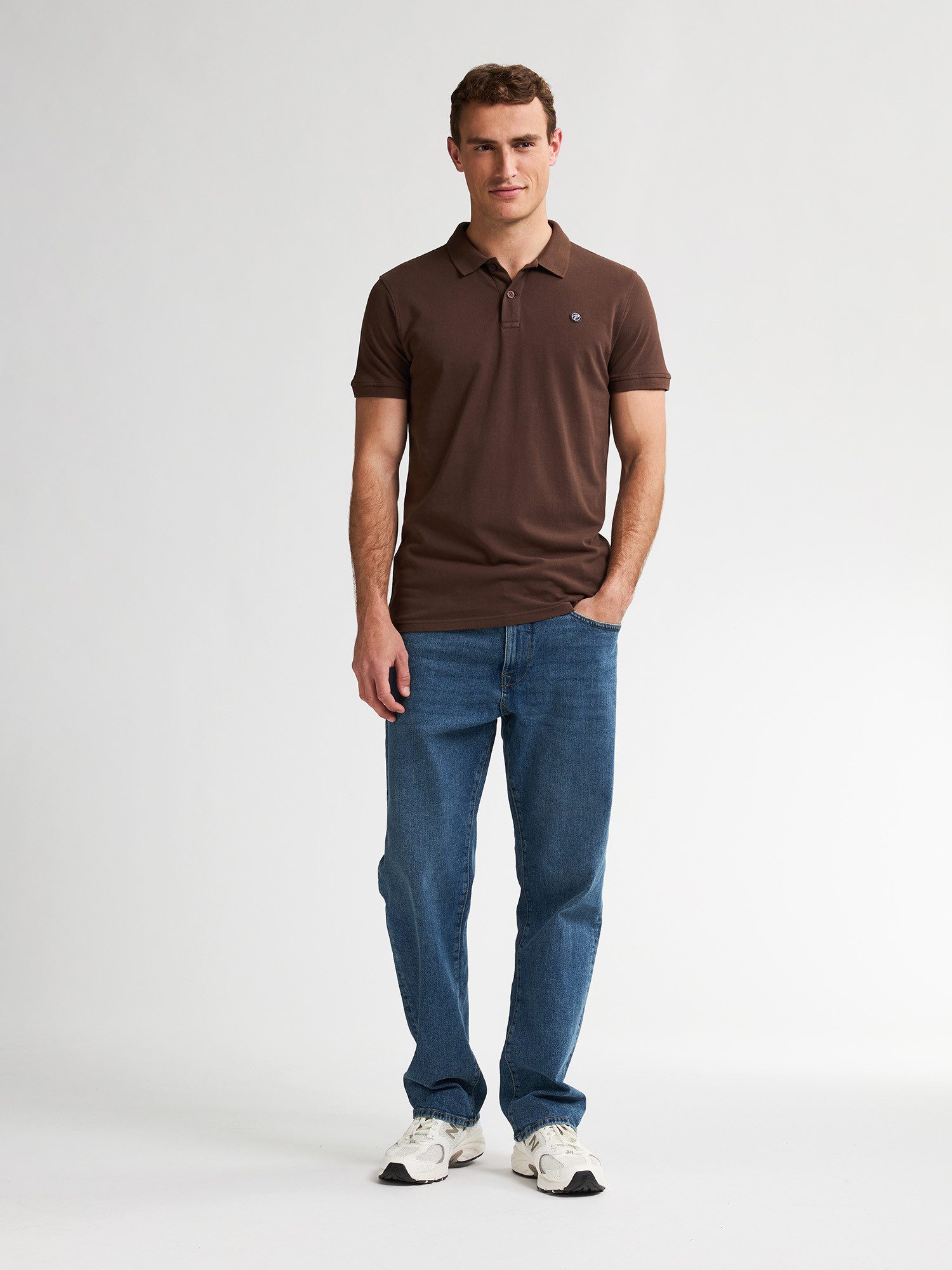 Petrol Industries Poloshirt met geborduurd logo