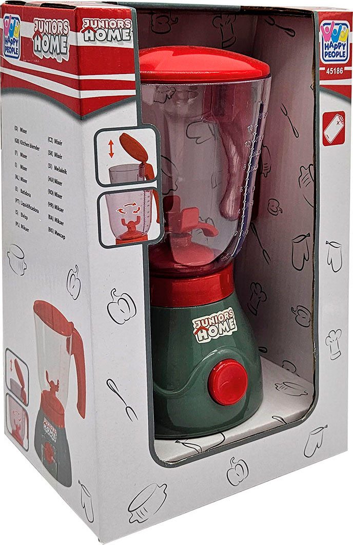 Happy People Kinderhuishoudset Staafmixer en mixer met kom