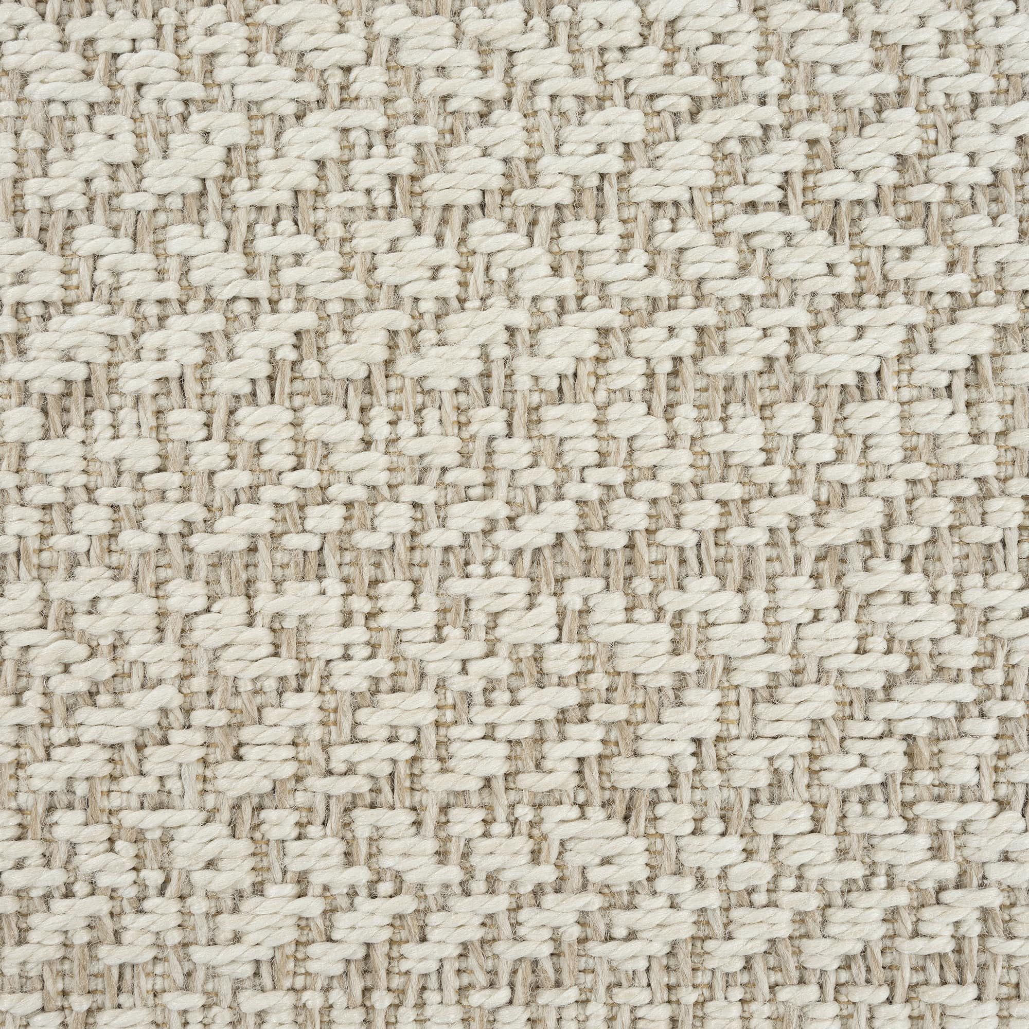 The carpet Vloerkleed Kansas moderne robuuste in- en outdoor tapijt jute look