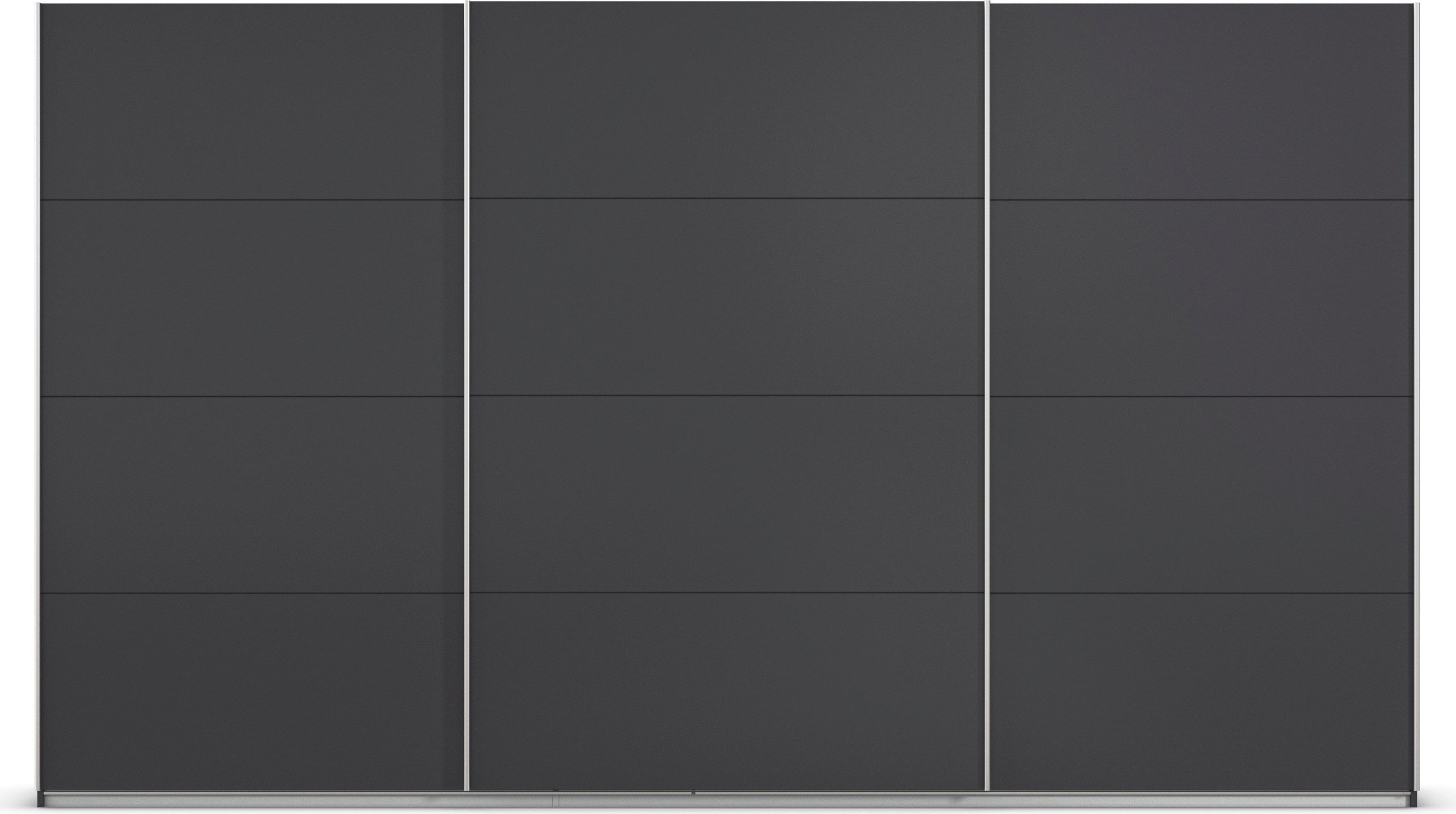 rauch Schuifdeurkast Kledingkast kast garderobe AGORDO met decor- of hoogglansfront doordachte binnenuitrusting, in 4 breedtes en 2 hoogtes made in germany