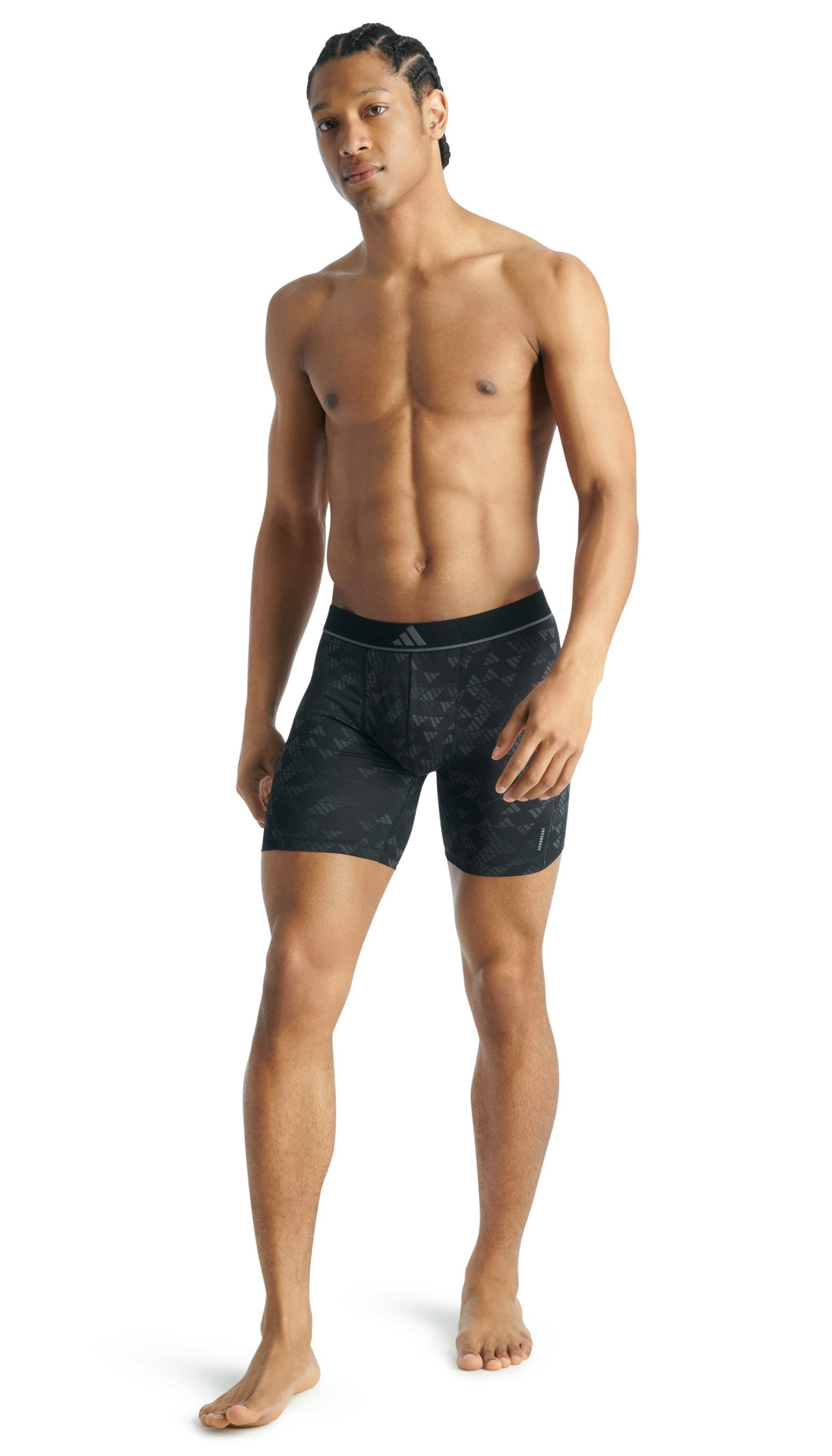 adidas Sportswear Boxershort Met langere pijpen (Set van 3)
