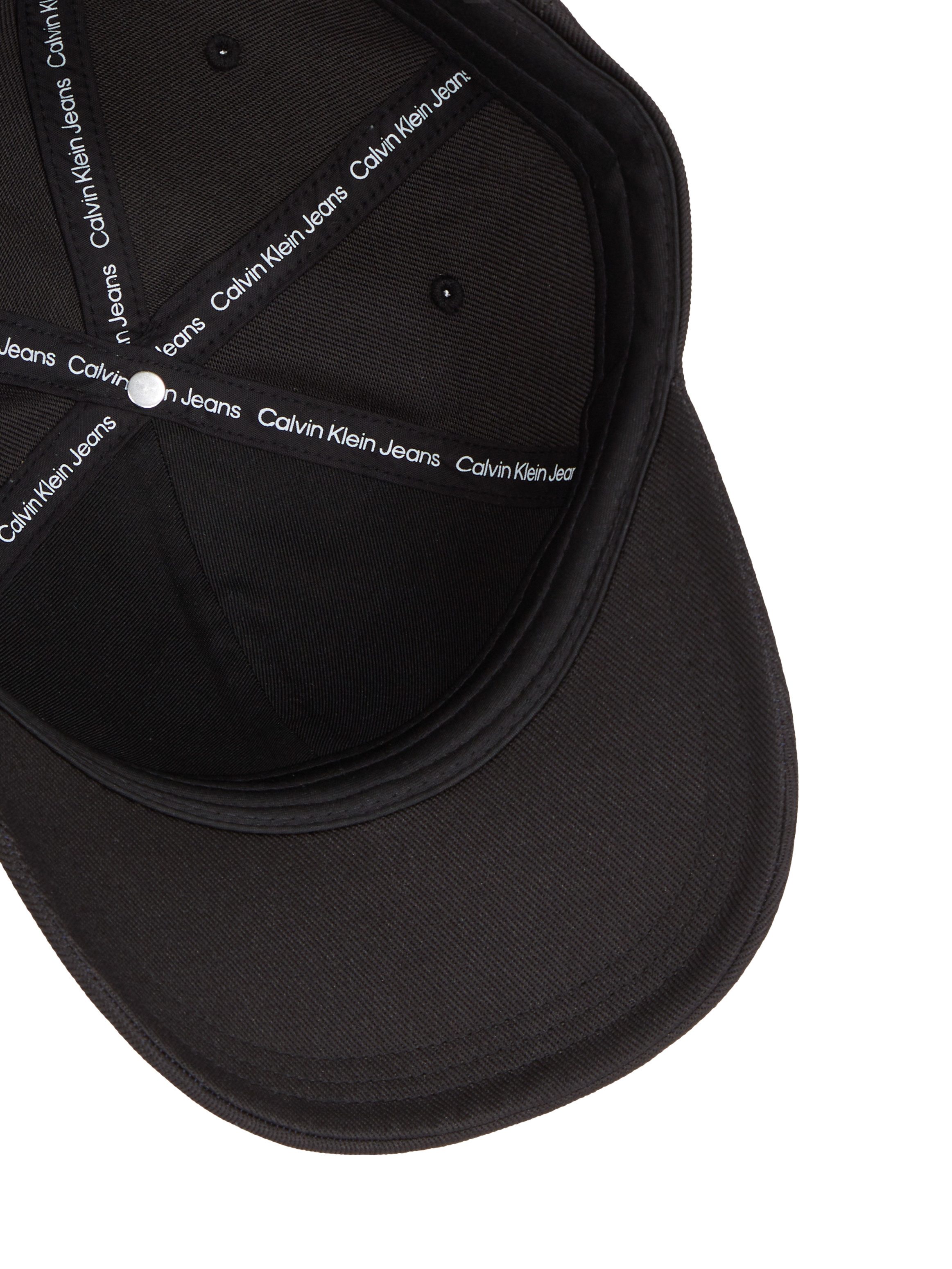 Calvin Klein Baseball pet MONO LOGO PATCH CAP lichte glans, logo patch, unisex