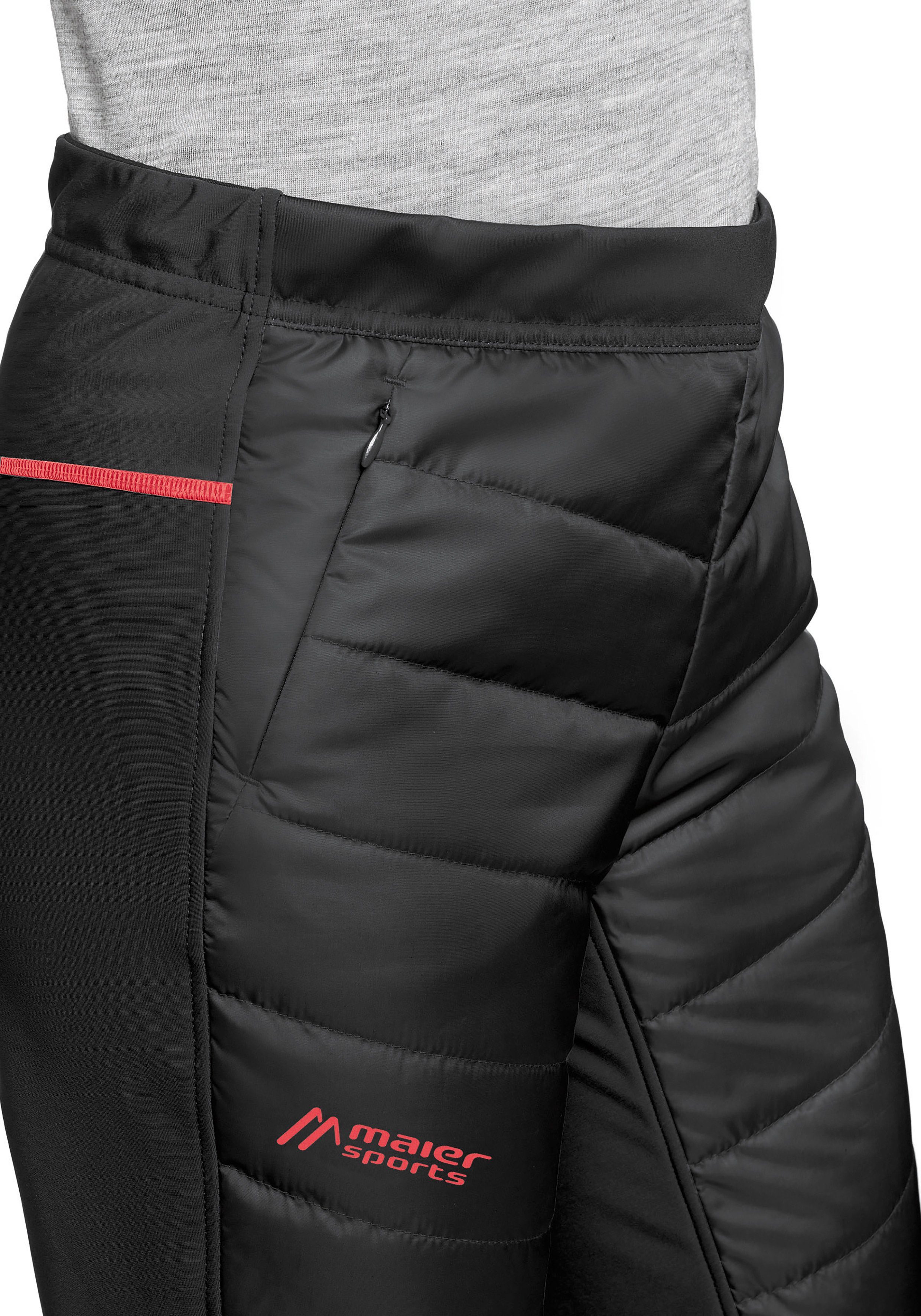 Maier Sports Functionele broek Telfs CC Pants W Veelzijdige hybride broek voor alle noordse soorten wintersport
