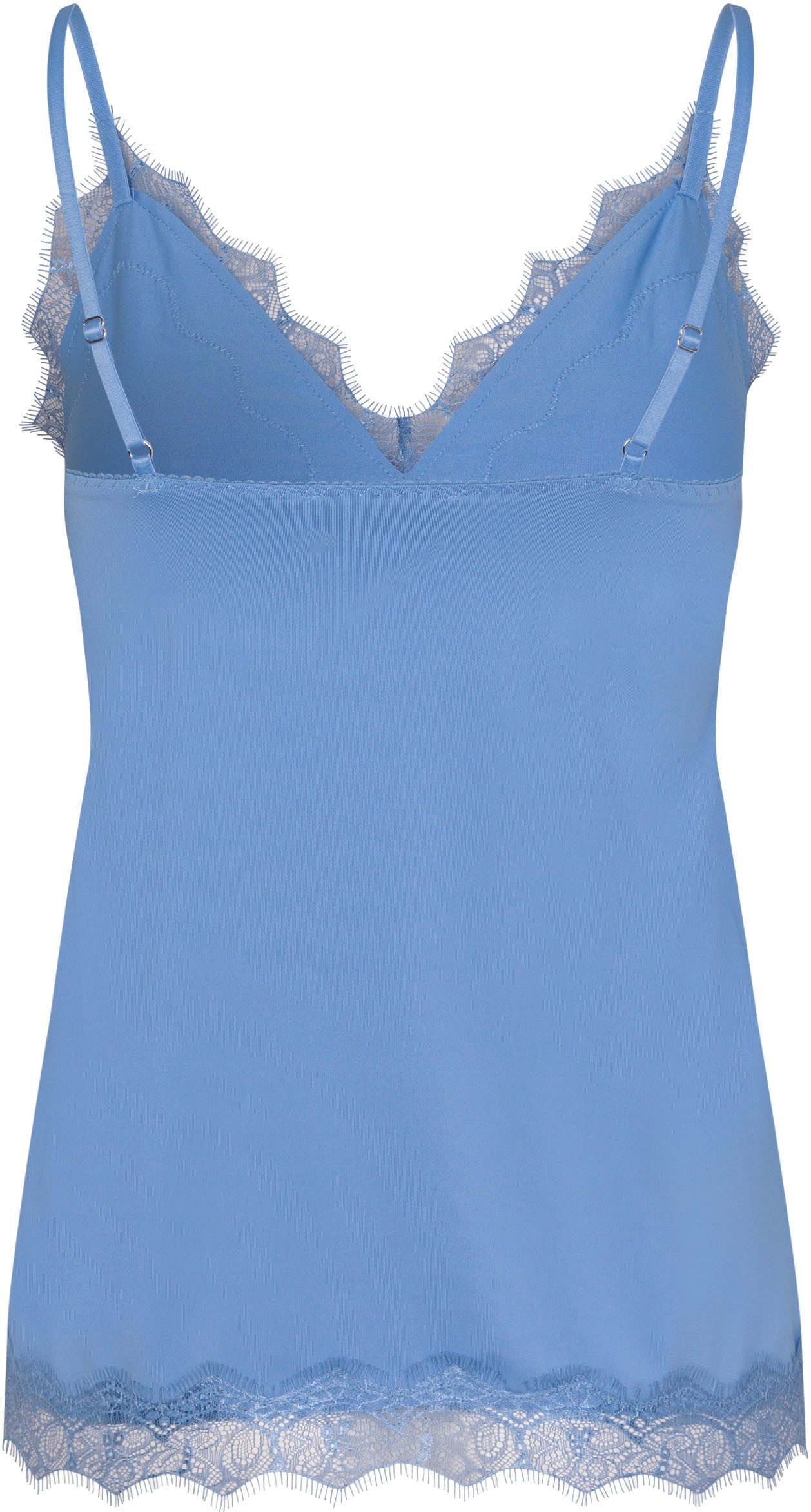 rosemunde Hemd Billie Strap Top prachtige vintage kanten afwerking aan de halslijn en zoom