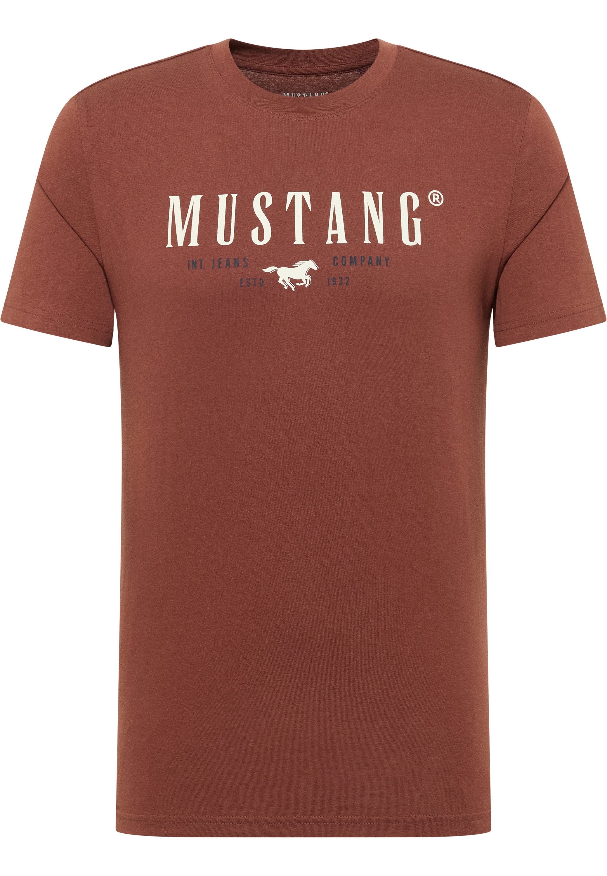 Mustang Shirt met korte mouwen T-shirt