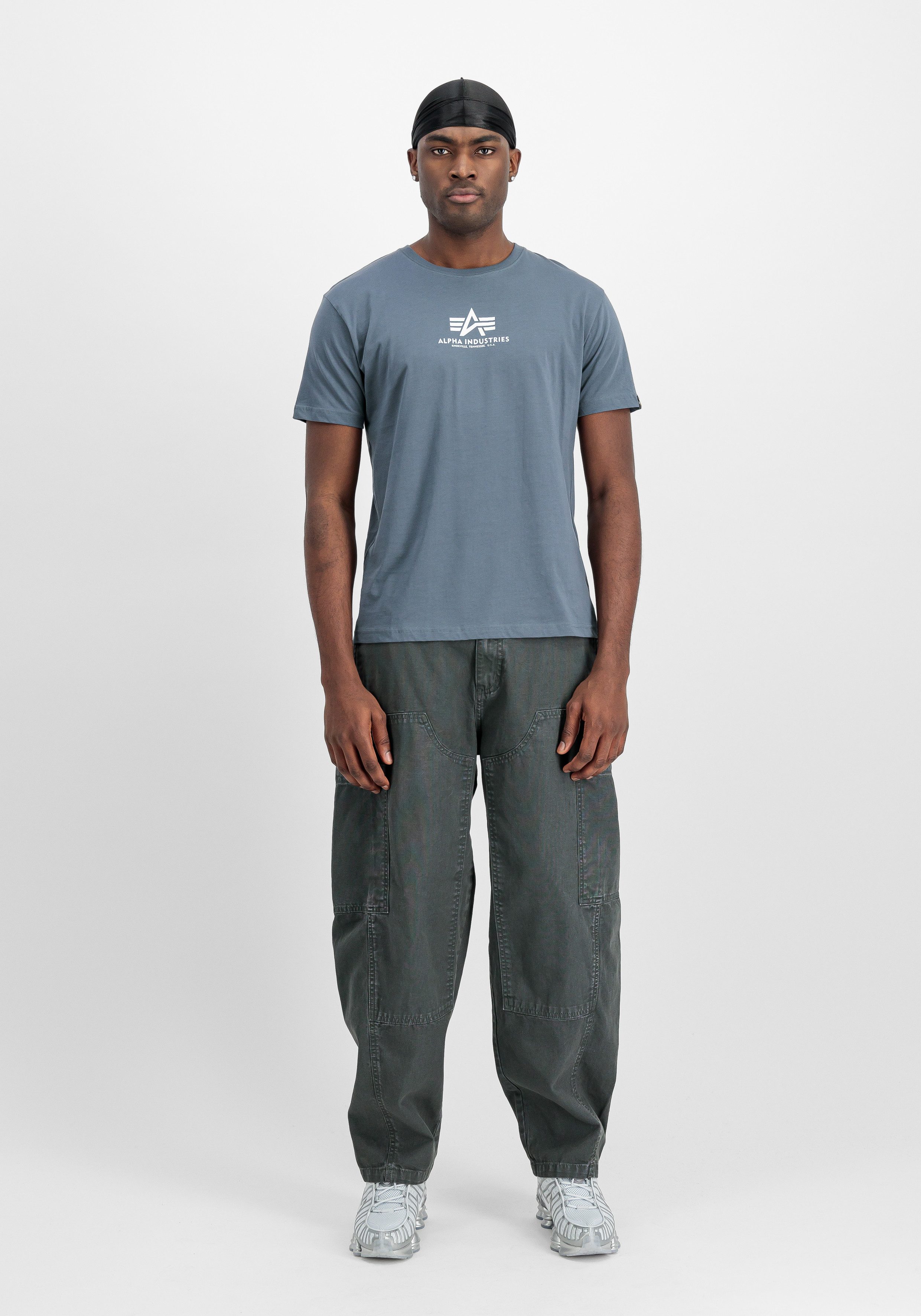 Alpha Industries Shirt met ronde hals Basic T ML