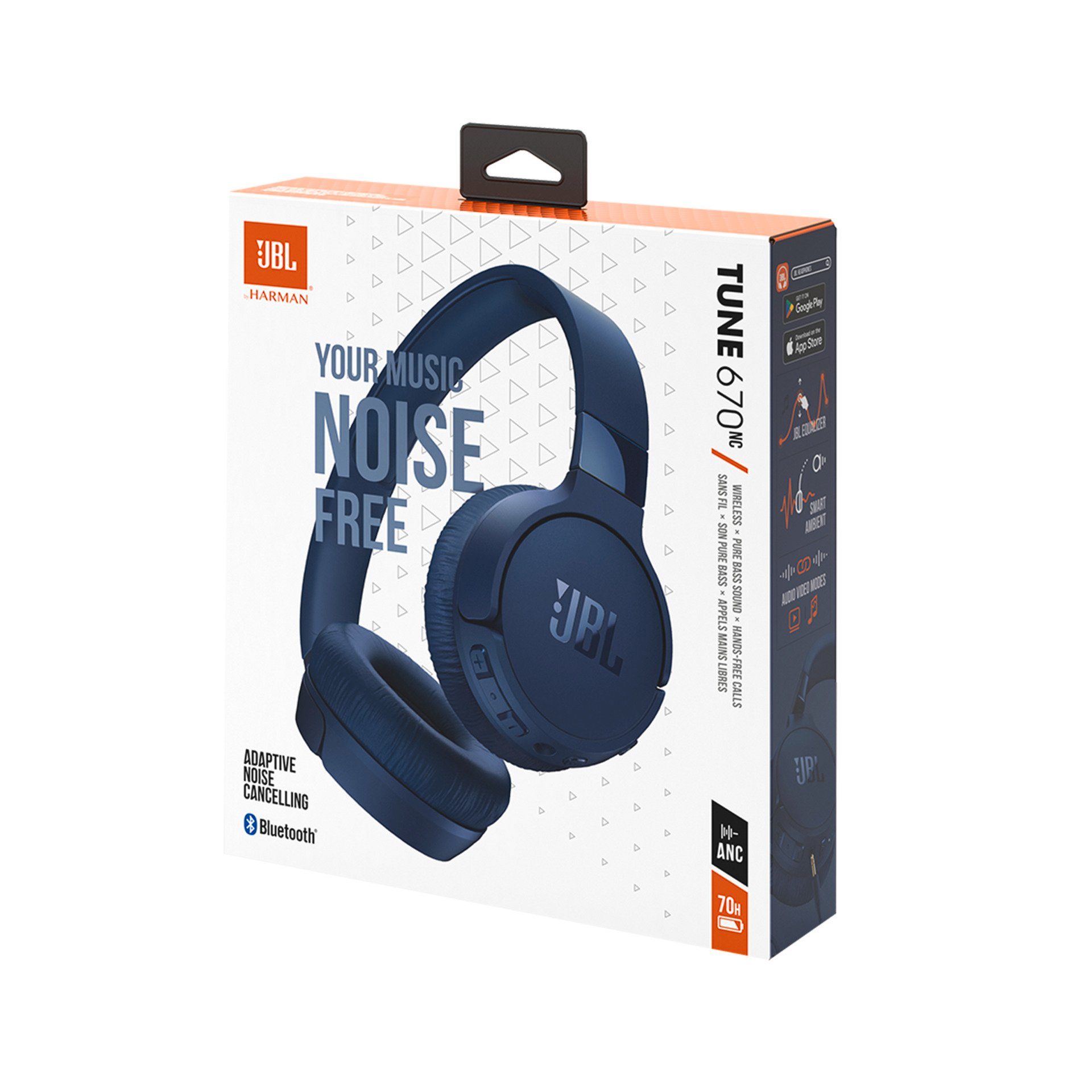 JBL Bluetooth-hoofdtelefoon Tune 670NC