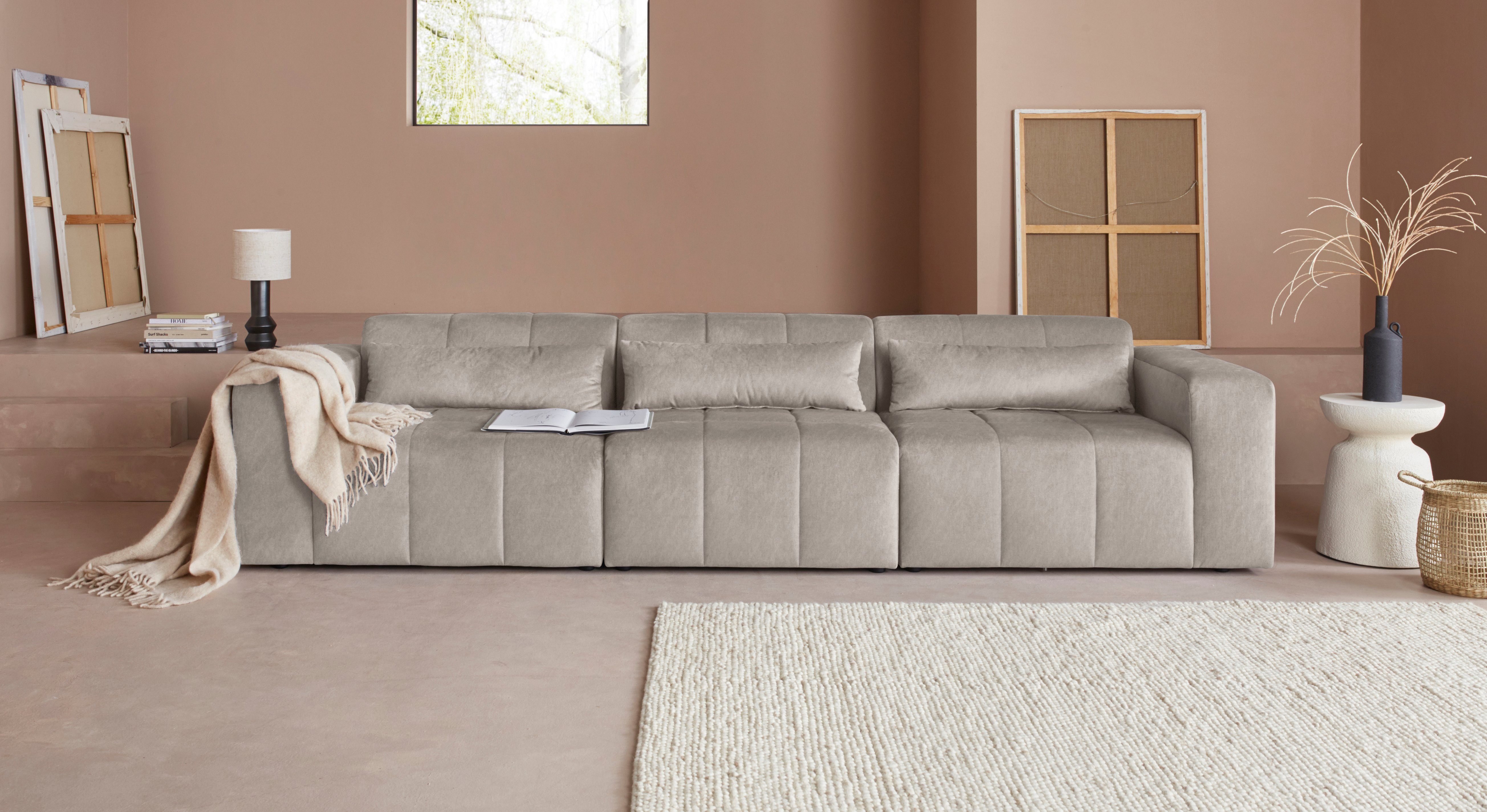LeGer Home by Lena Gercke Sofaelement Maileen Module fauteuil met armleuning, te verbinden met andere modules van de serie