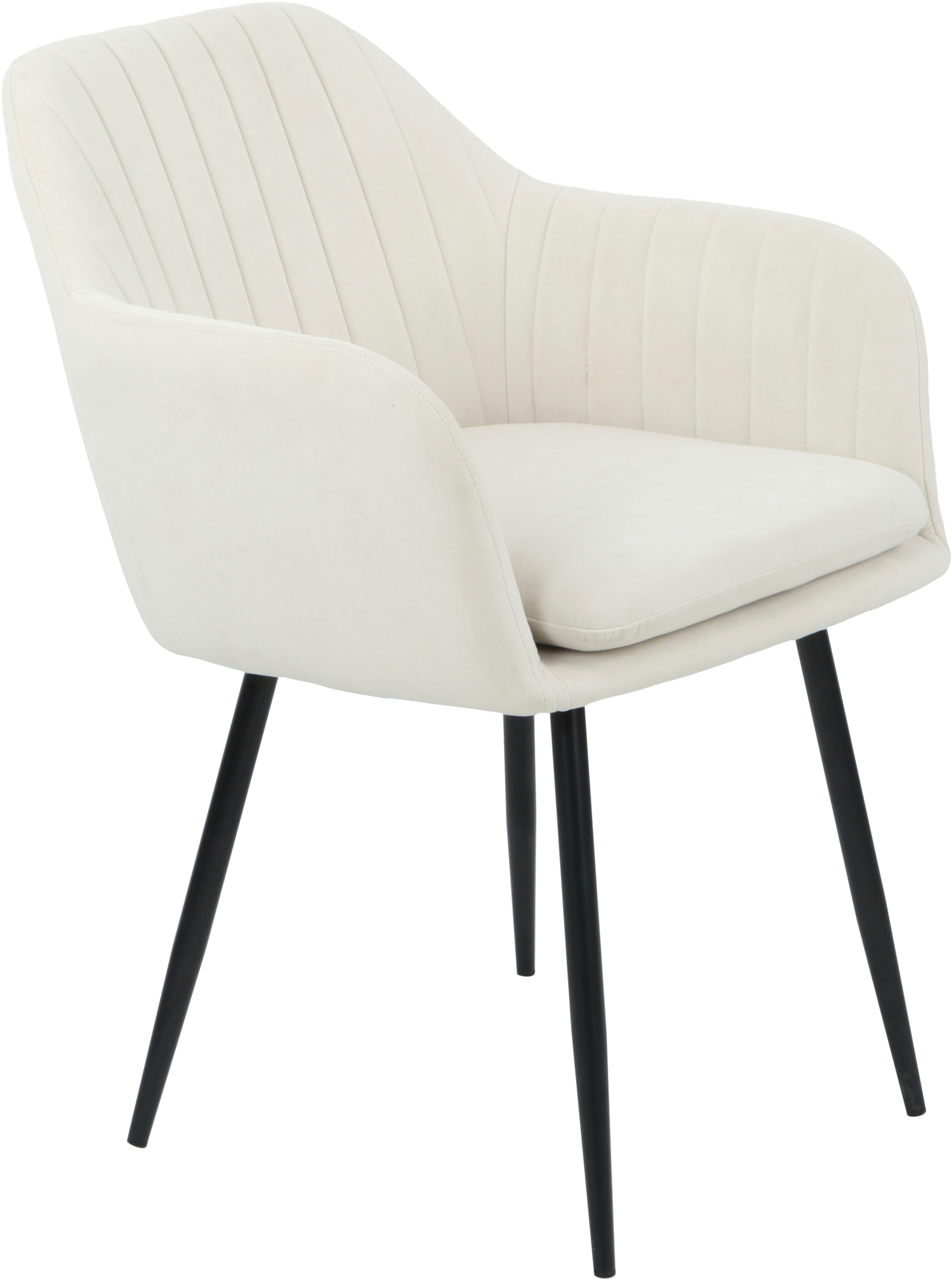 HELA Stoel met armleuningen Carla comfortabele fauteuil, kuipstoel (set)