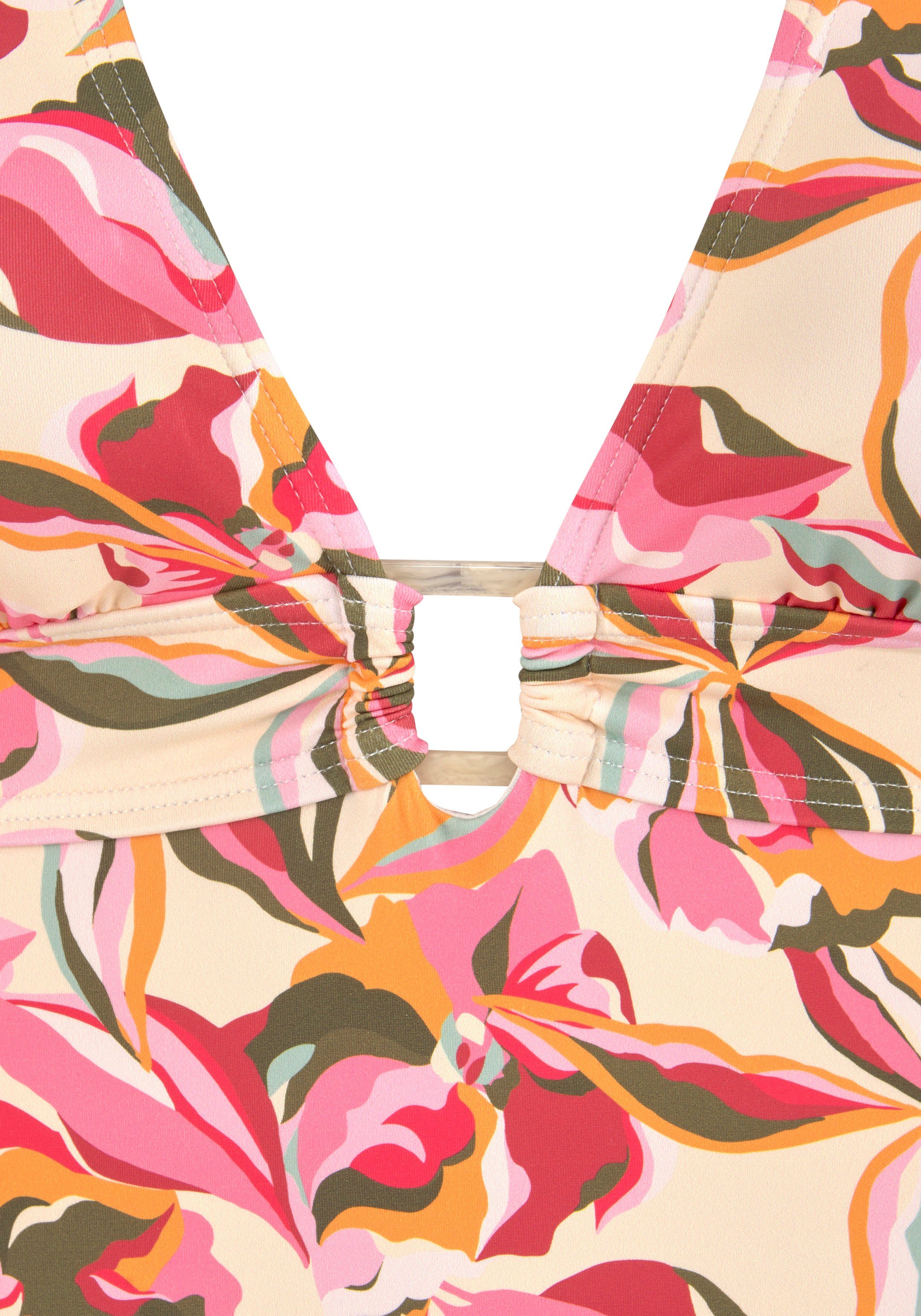 s.Oliver RED LABEL Beachwear Badpak Bauhinia met siergesp