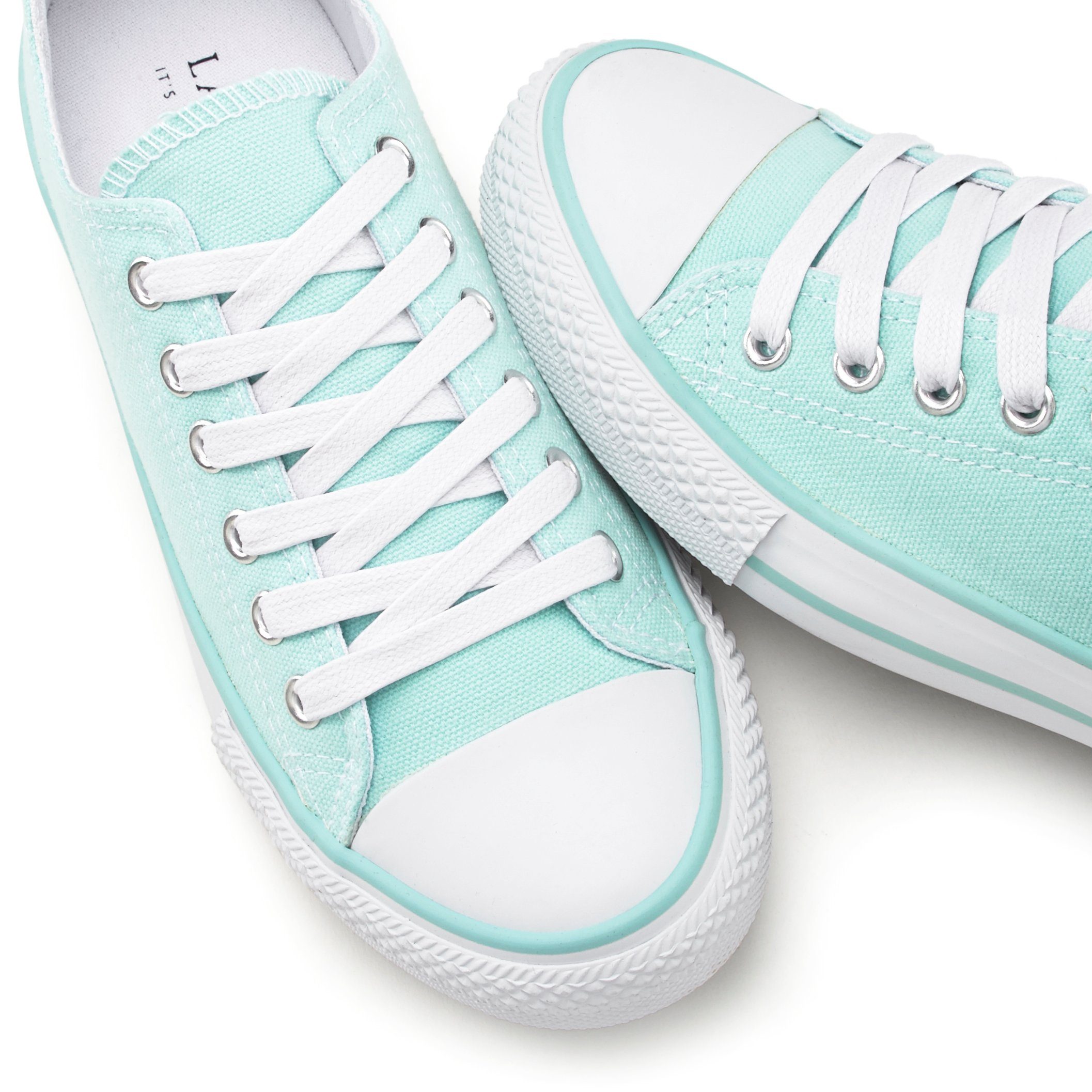 Lascana Sneakers Veterschoen, vrijetijdsschoen van textiel