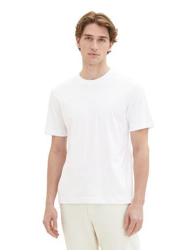 Tom Tailor T-shirt unikleur (set, 2-delig)